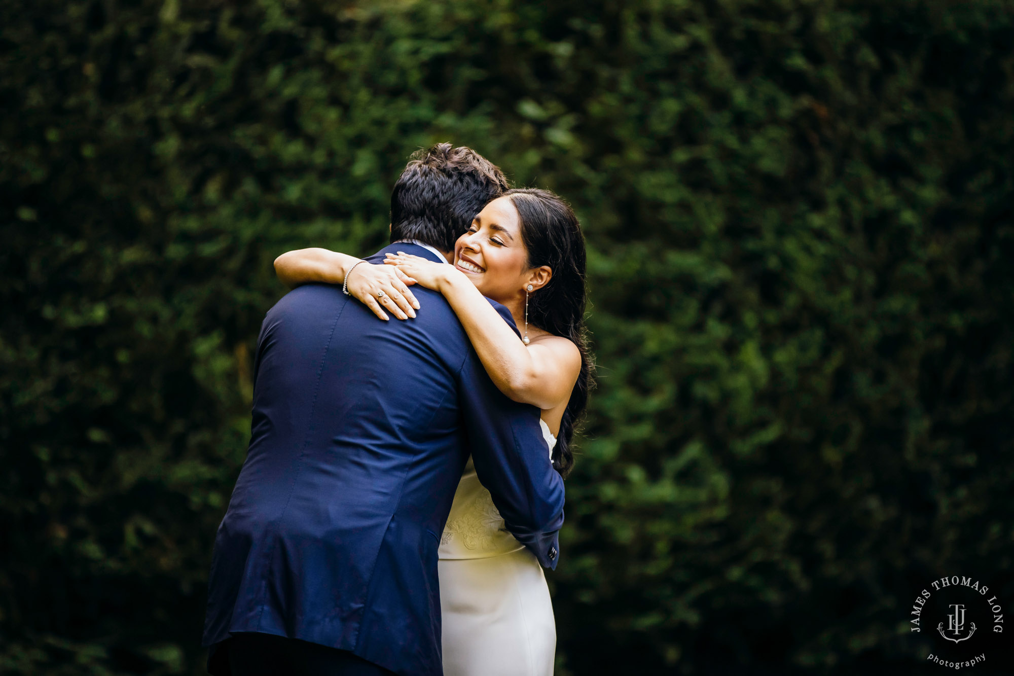 Bloedel Reserve Bainbridge Island wedding by Seattle wedding photographer James Thomas Long Photography