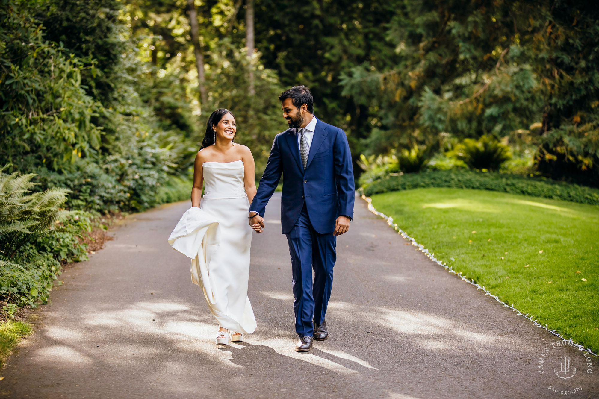 Bloedel Reserve Bainbridge Island wedding by Seattle wedding photographer James Thomas Long Photography