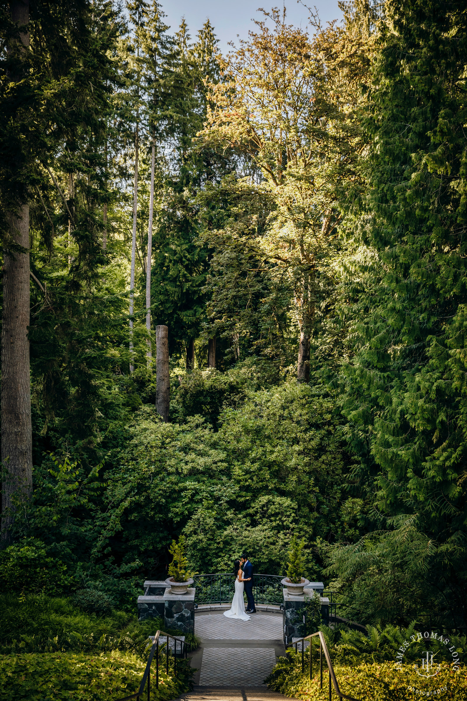 Bloedel Reserve Bainbridge Island wedding by Seattle wedding photographer James Thomas Long Photography