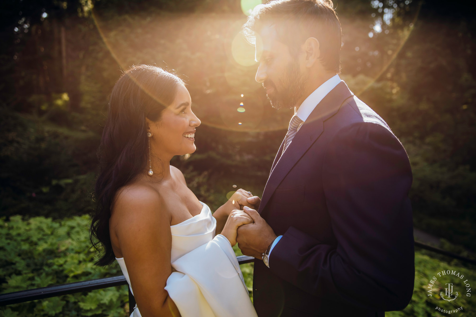 Bloedel Reserve Bainbridge Island wedding by Seattle wedding photographer James Thomas Long Photography