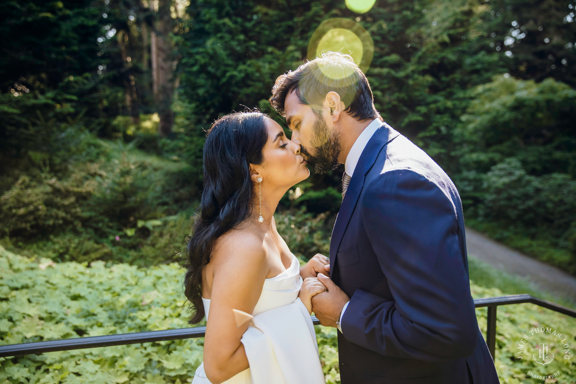 Bloedel Reserve Bainbridge Island wedding by Seattle wedding photographer James Thomas Long Photography