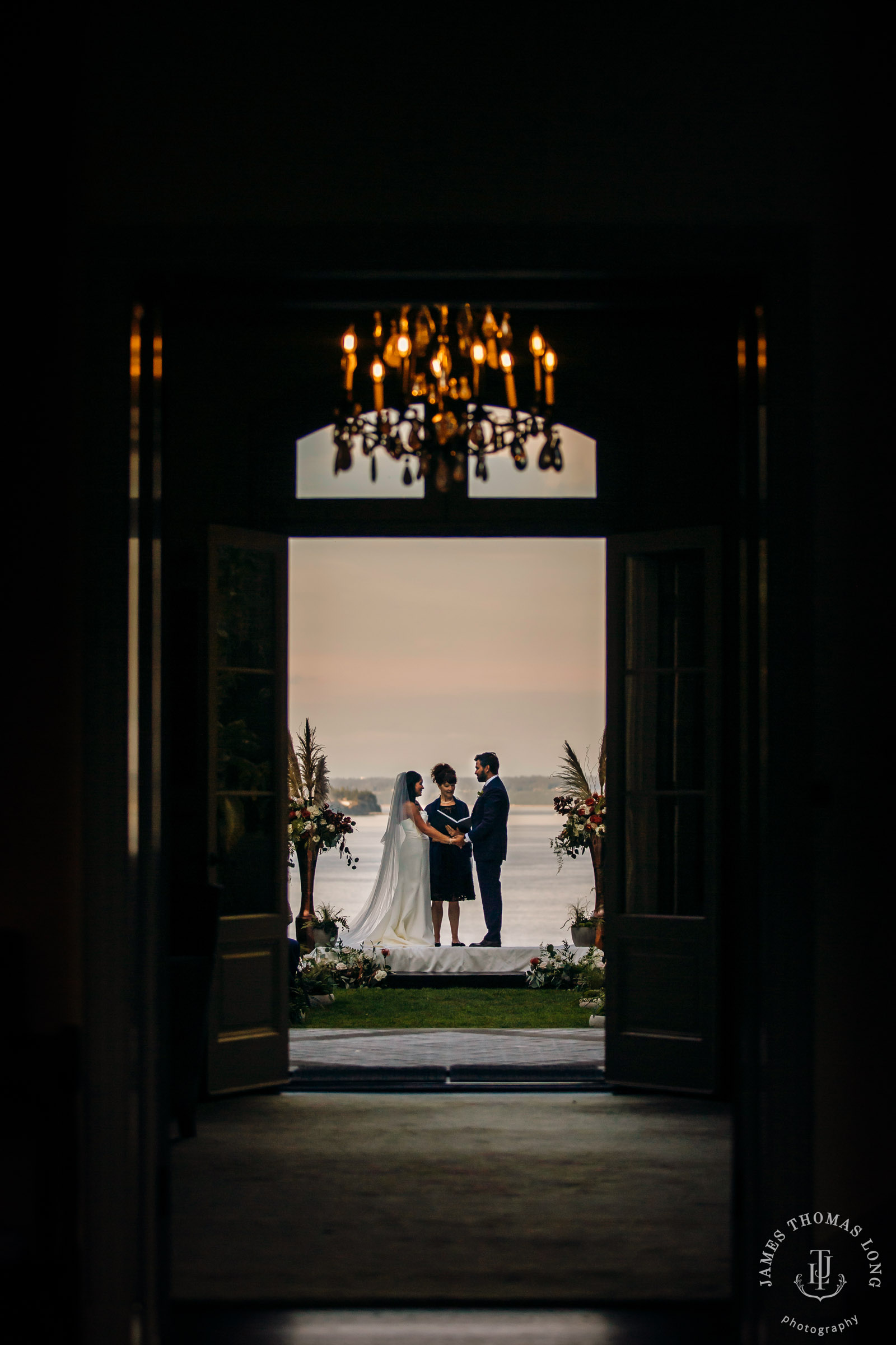 Bloedel Reserve Bainbridge Island wedding by Seattle wedding photographer James Thomas Long Photography