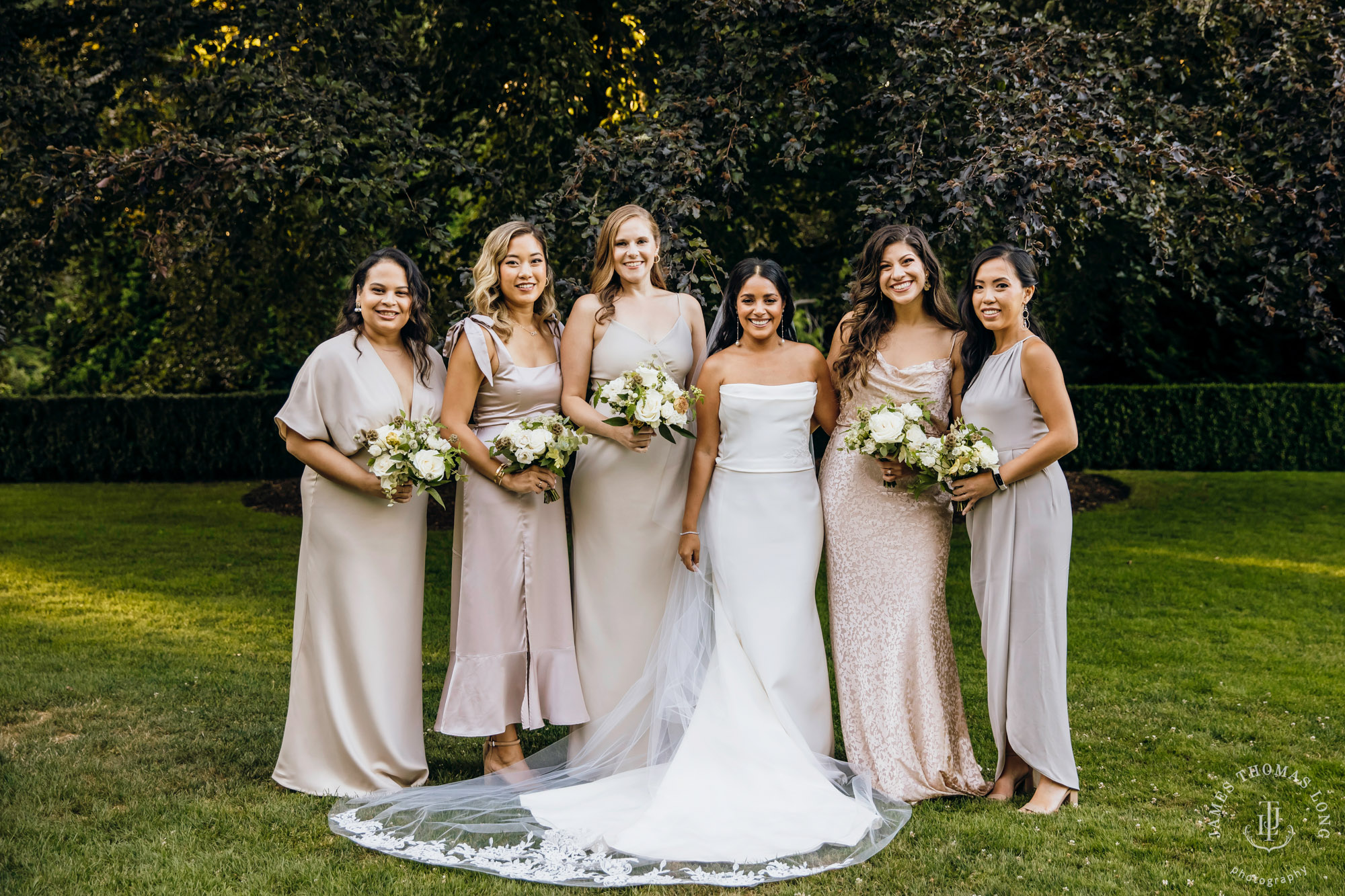 Bloedel Reserve Bainbridge Island wedding by Seattle wedding photographer James Thomas Long Photography