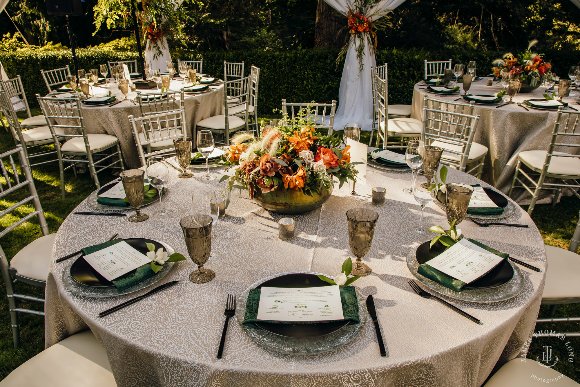 Bloedel Reserve Bainbridge Island wedding by Seattle wedding photographer James Thomas Long Photography