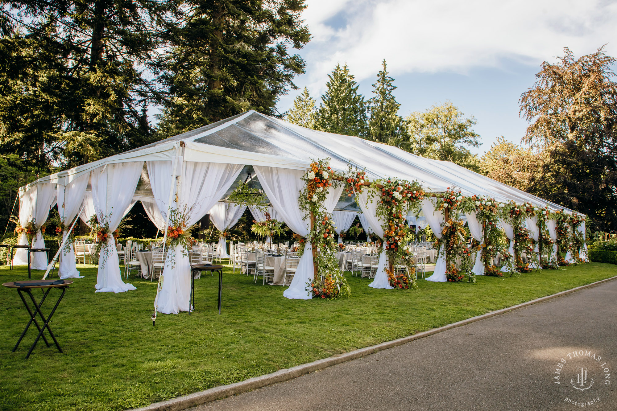 Bloedel Reserve Bainbridge Island wedding by Seattle wedding photographer James Thomas Long Photography