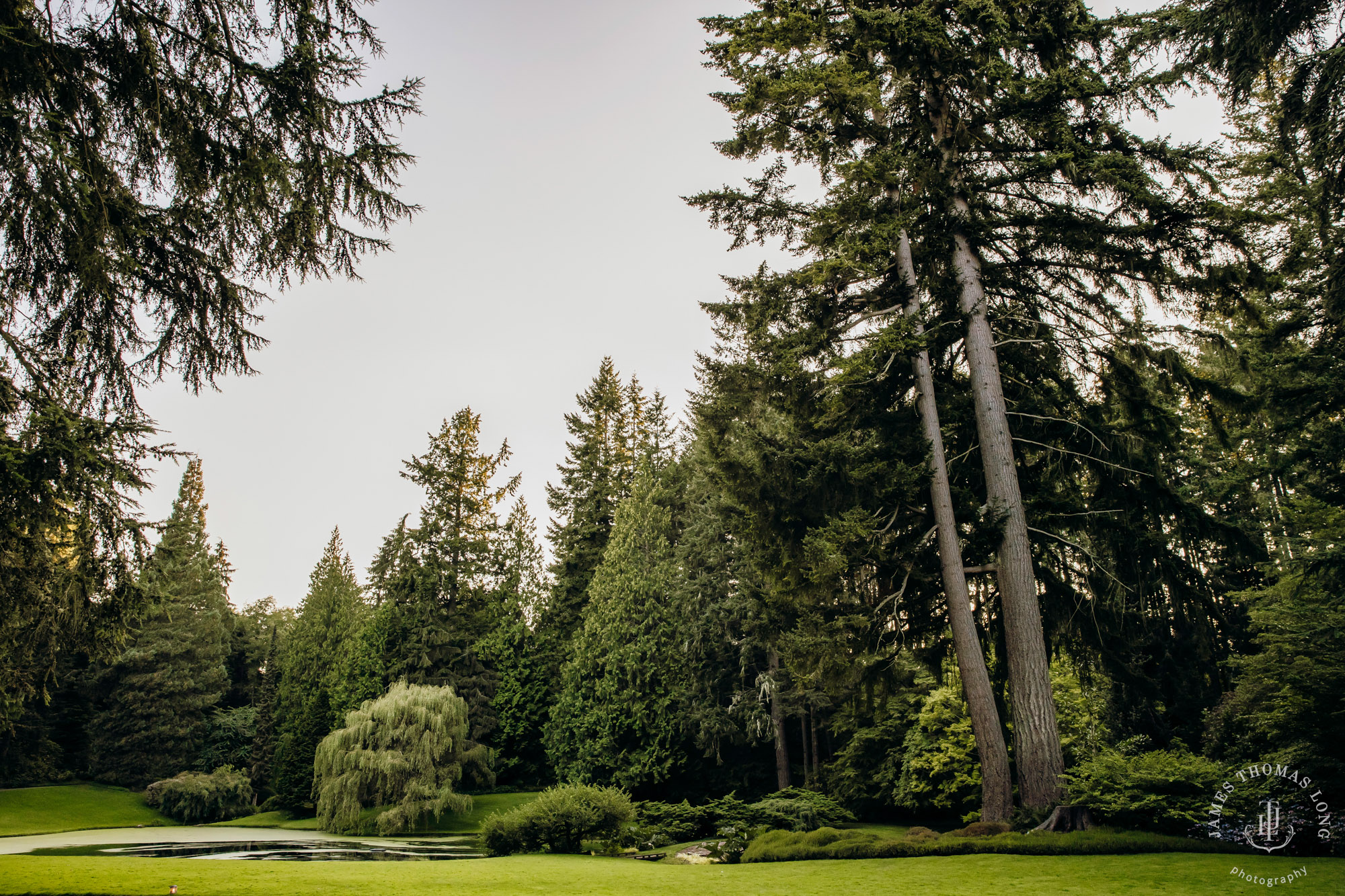 Bloedel Reserve Bainbridge Island wedding by Seattle wedding photographer James Thomas Long Photography