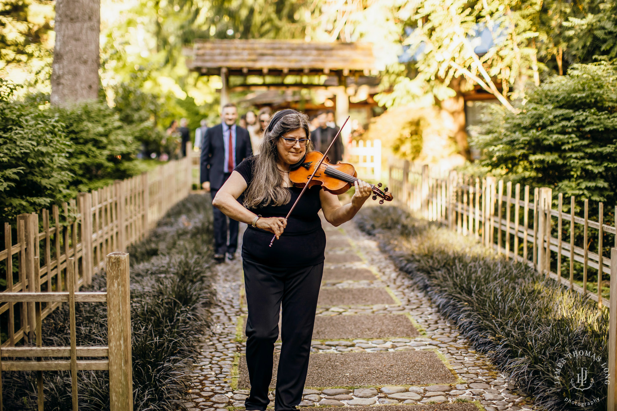 Bloedel Reserve Bainbridge Island wedding by Seattle wedding photographer James Thomas Long Photography