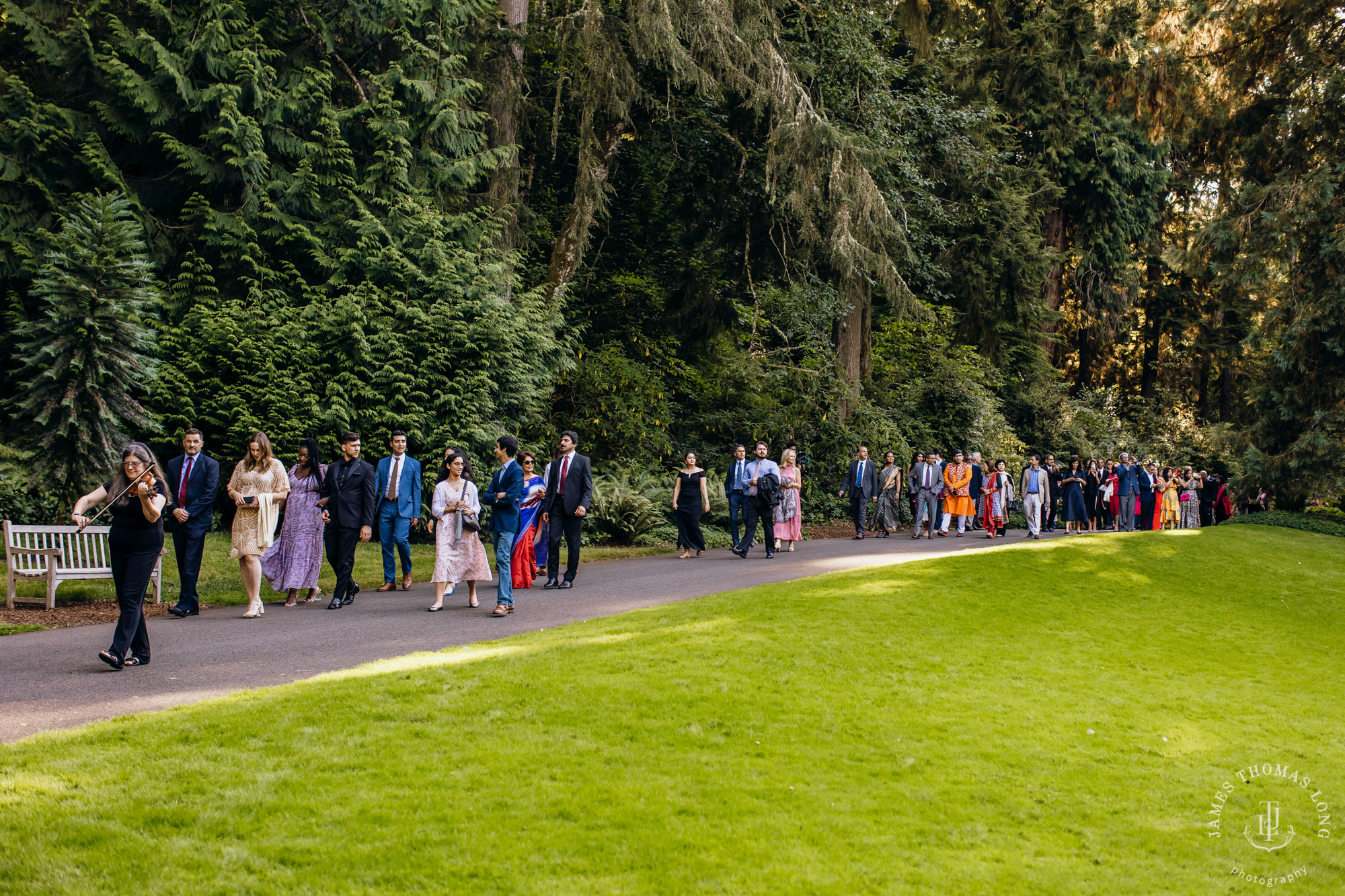 Bloedel Reserve Bainbridge Island wedding by Seattle wedding photographer James Thomas Long Photography