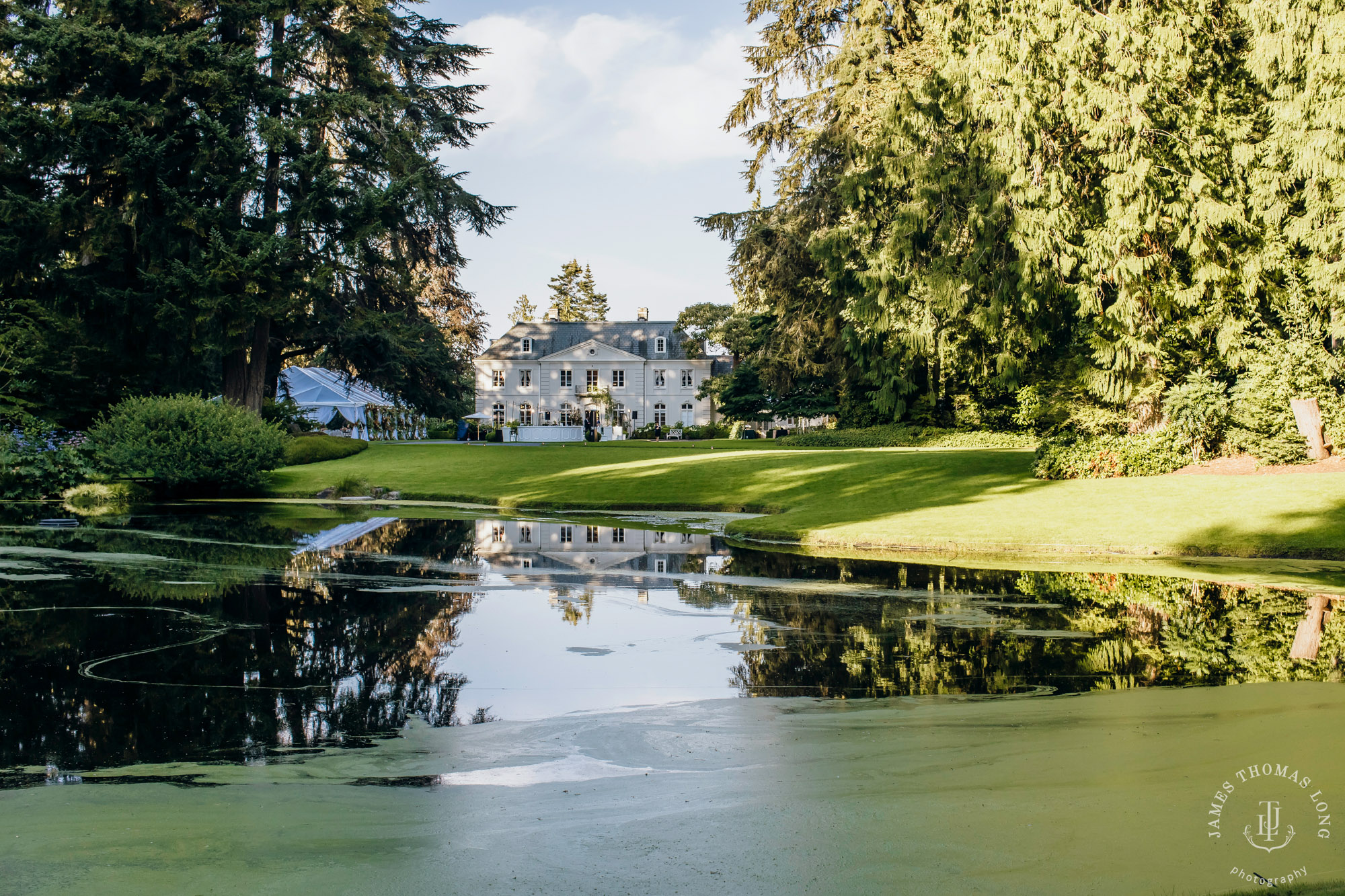 Bloedel Reserve Bainbridge Island wedding by Seattle wedding photographer James Thomas Long Photography