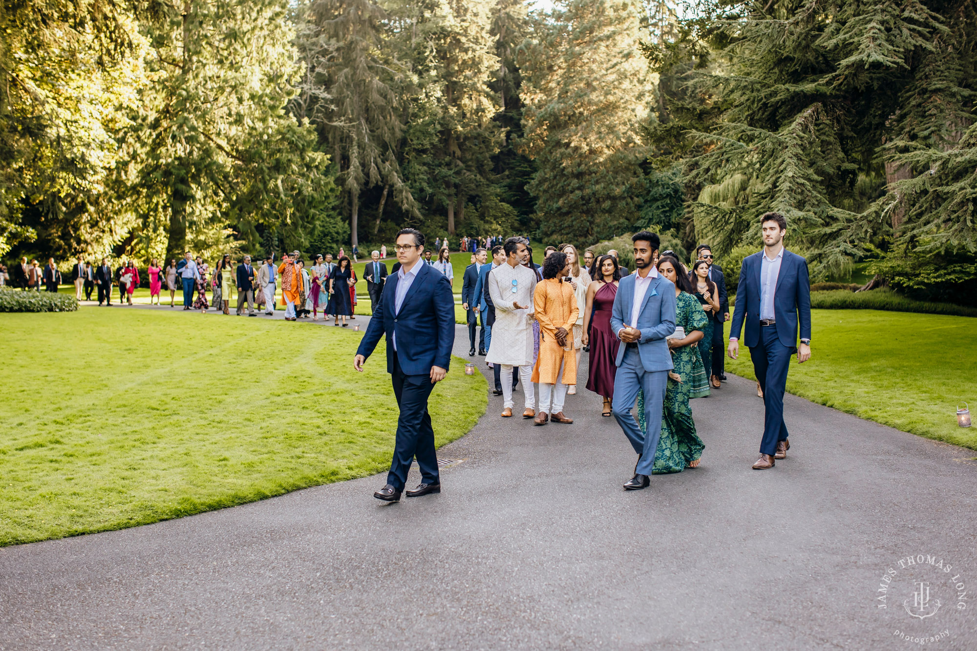 Bloedel Reserve Bainbridge Island wedding by Seattle wedding photographer James Thomas Long Photography