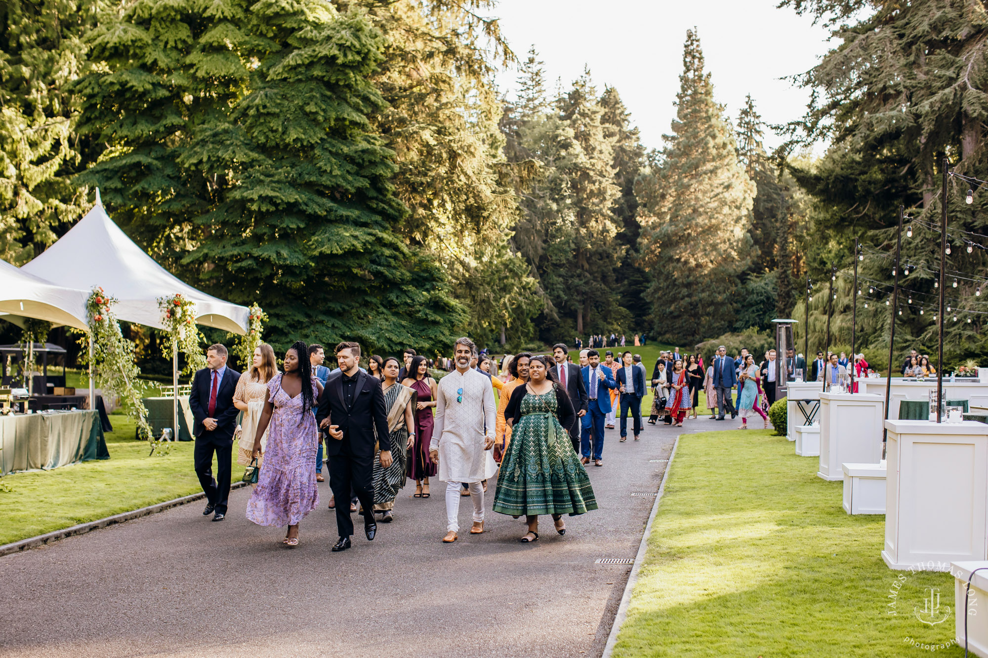 Bloedel Reserve Bainbridge Island wedding by Seattle wedding photographer James Thomas Long Photography