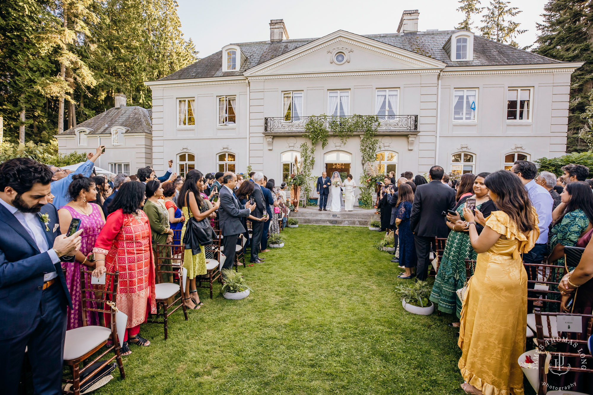 Bloedel Reserve Bainbridge Island wedding by Seattle wedding photographer James Thomas Long Photography