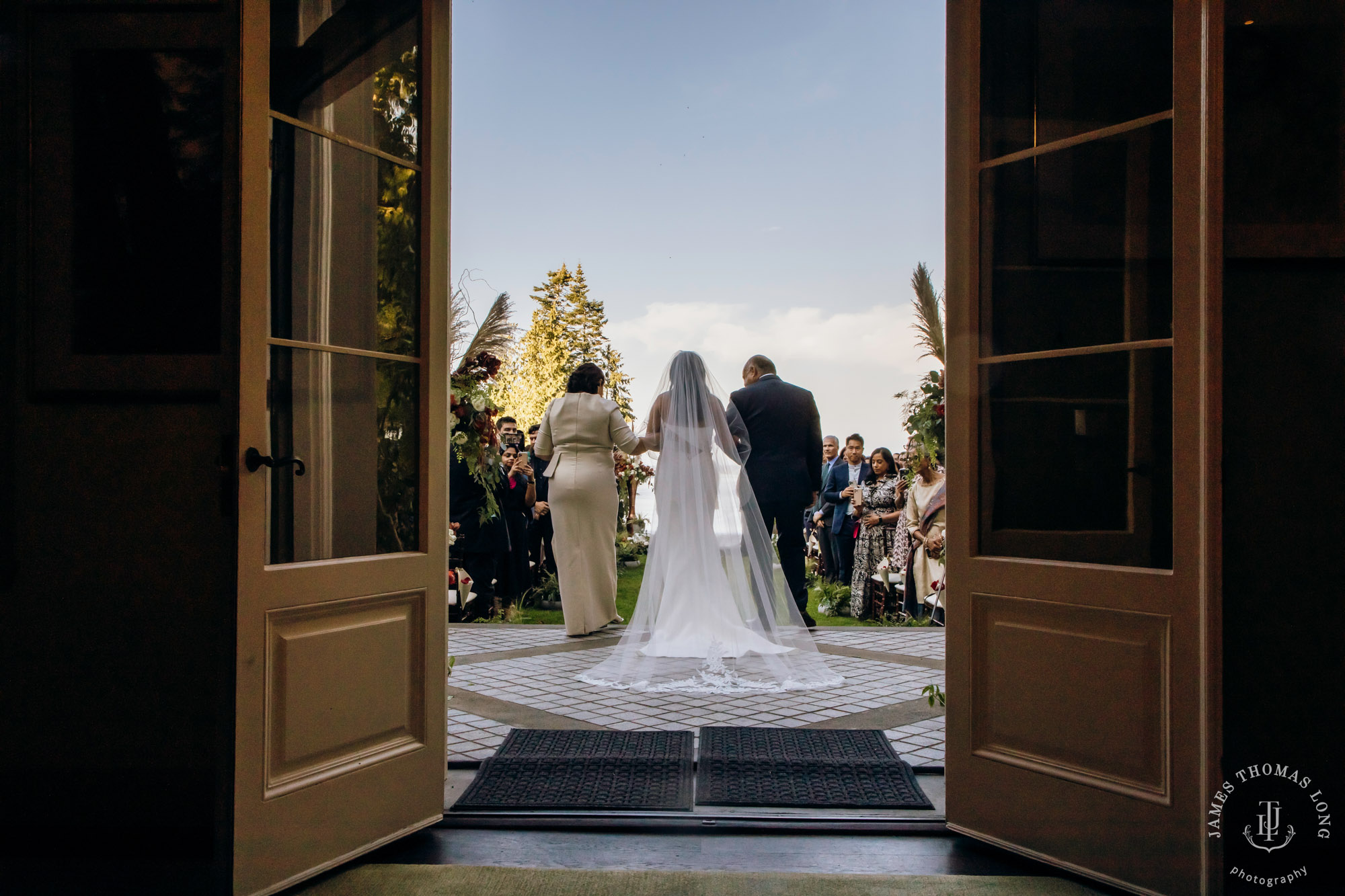 Bloedel Reserve Bainbridge Island wedding by Seattle wedding photographer James Thomas Long Photography