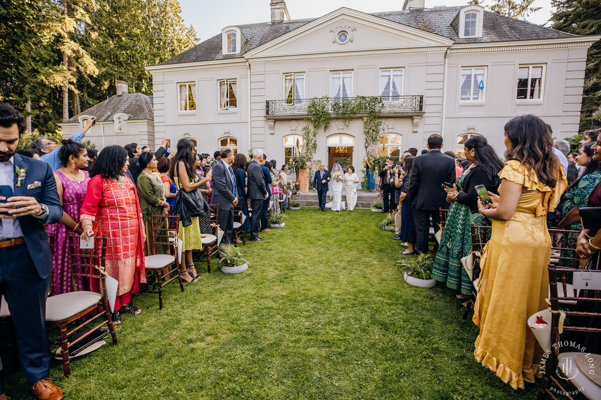 Bloedel Reserve Bainbridge Island wedding by Seattle wedding photographer James Thomas Long Photography