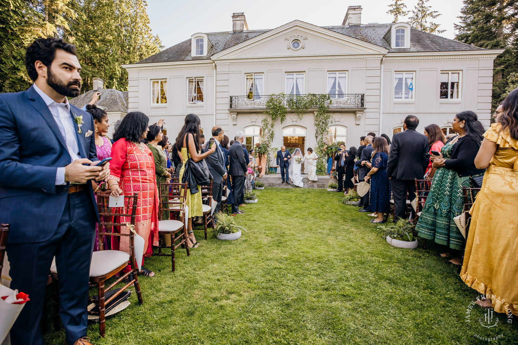 Bloedel Reserve Bainbridge Island wedding by Seattle wedding photographer James Thomas Long Photography