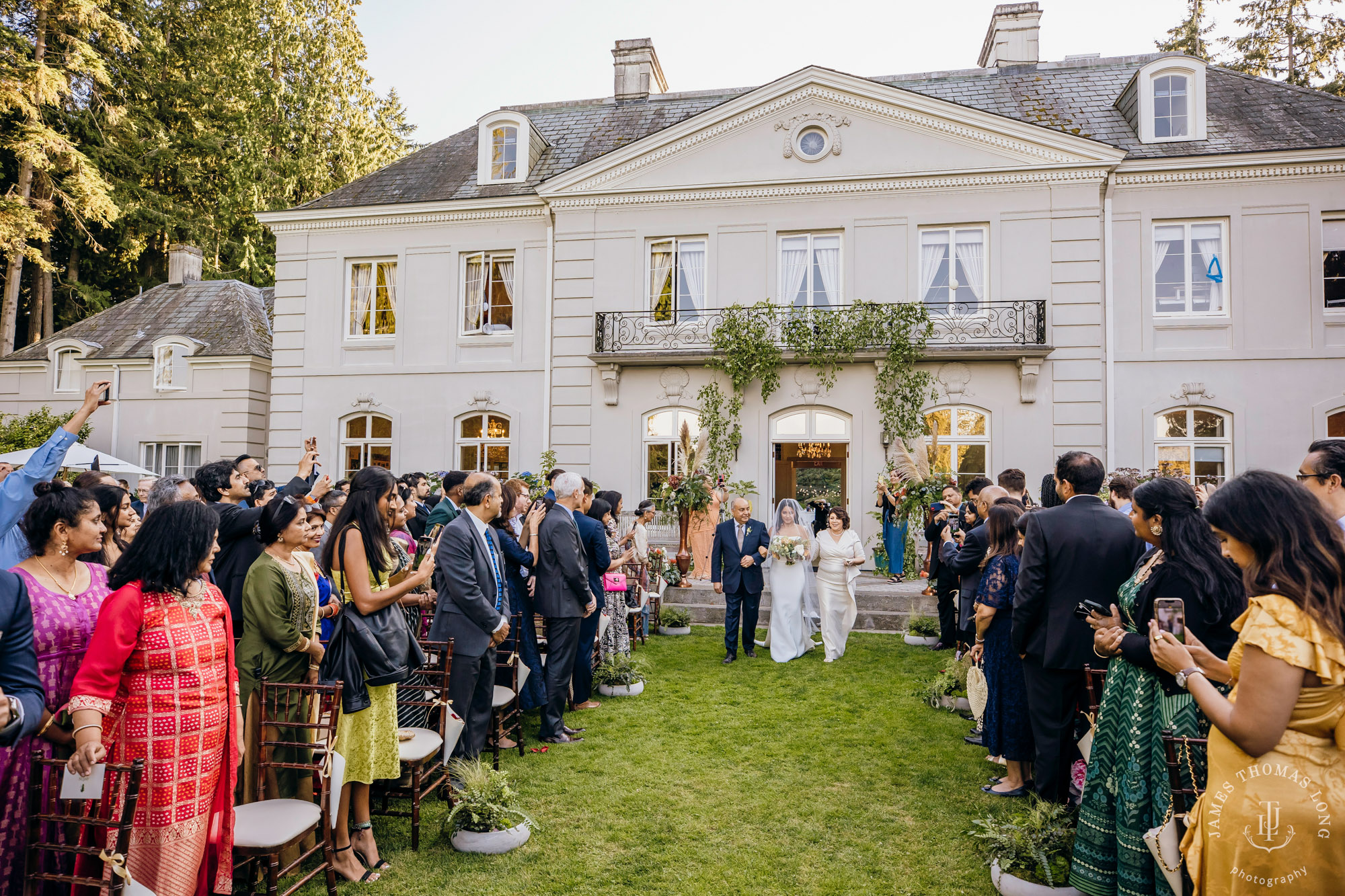 Bloedel Reserve Bainbridge Island wedding by Seattle wedding photographer James Thomas Long Photography