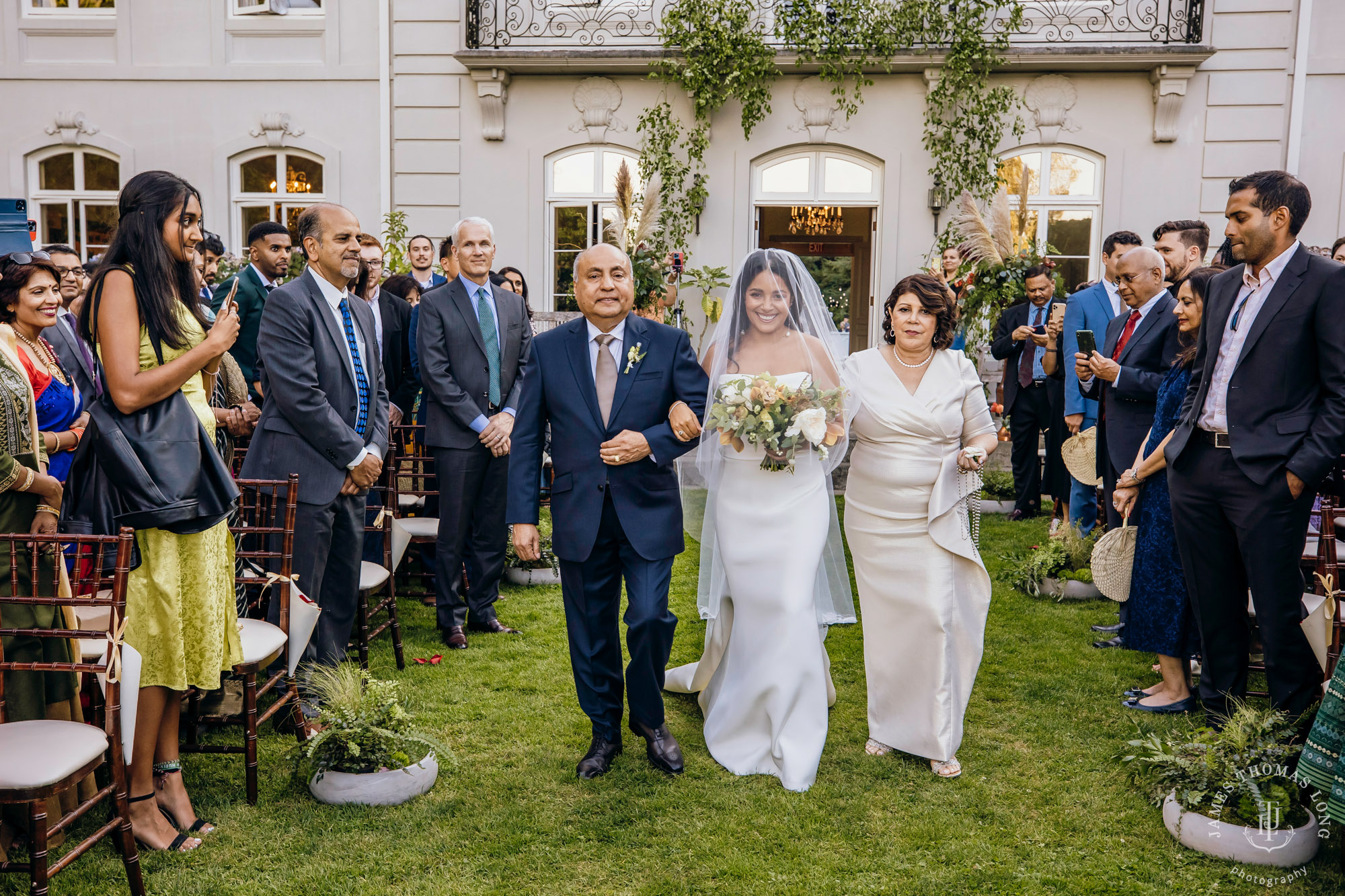 Bloedel Reserve Bainbridge Island wedding by Seattle wedding photographer James Thomas Long Photography