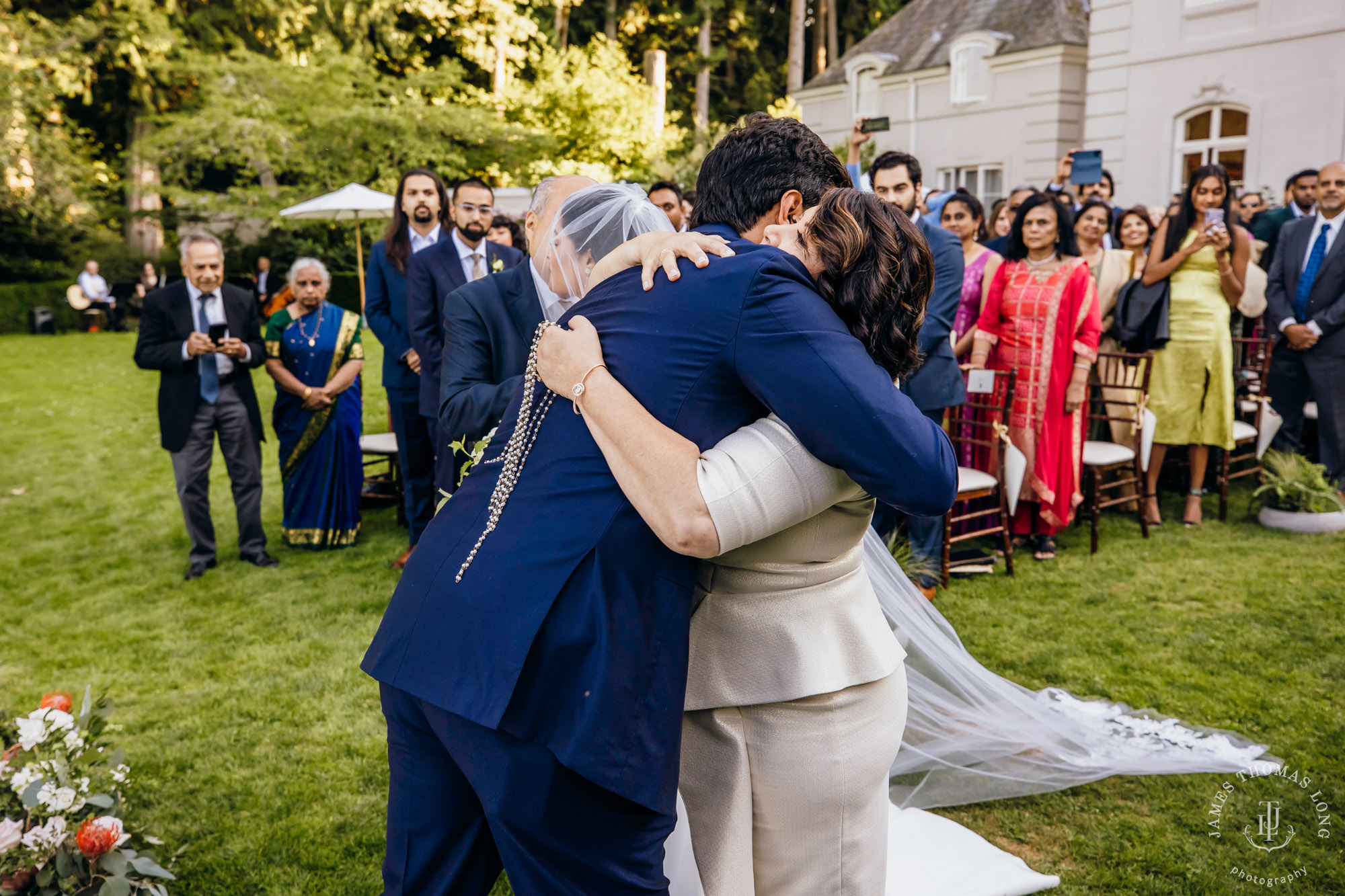 Bloedel Reserve Bainbridge Island wedding by Seattle wedding photographer James Thomas Long Photography