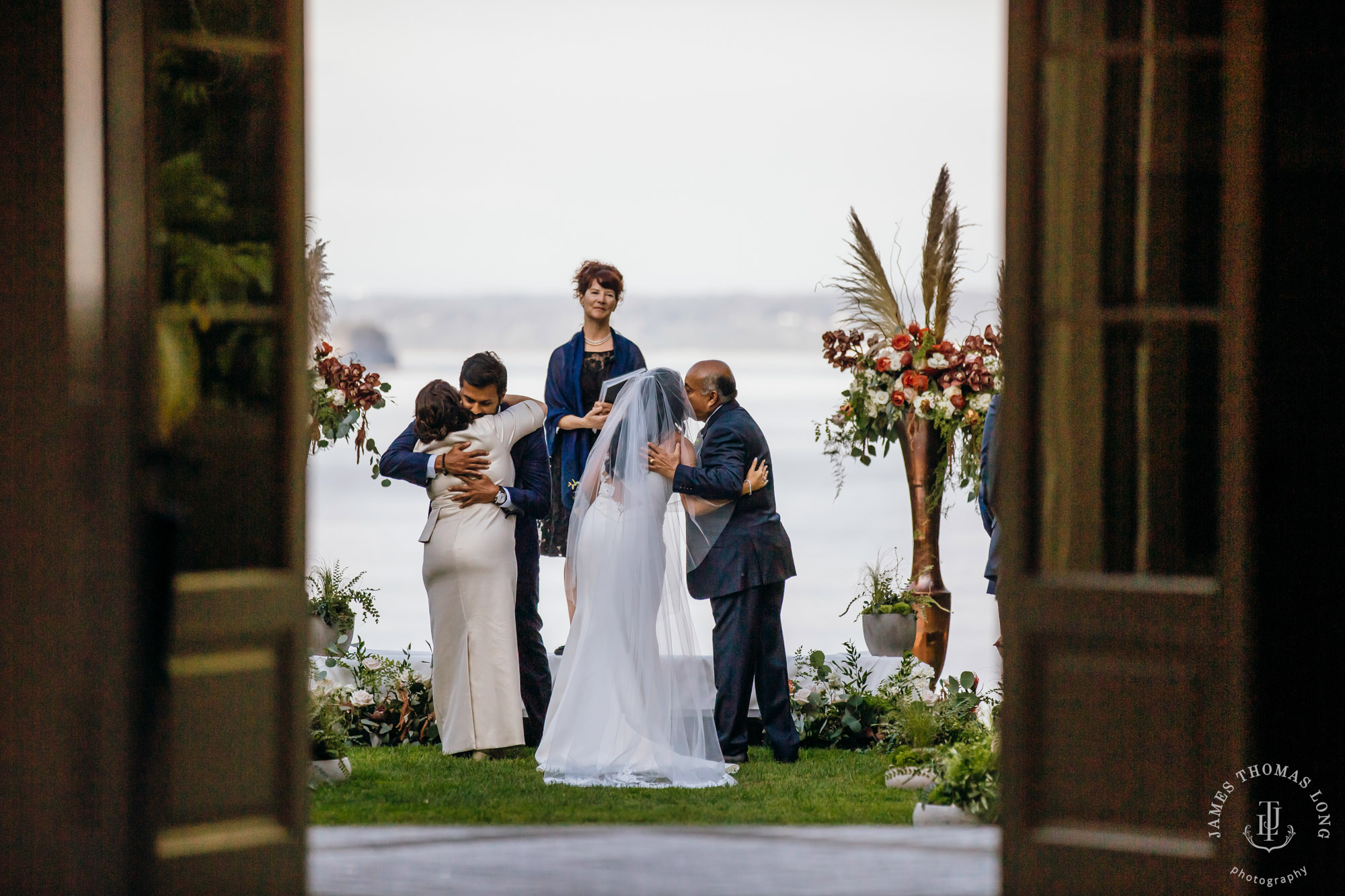 Bloedel Reserve Bainbridge Island wedding by Seattle wedding photographer James Thomas Long Photography