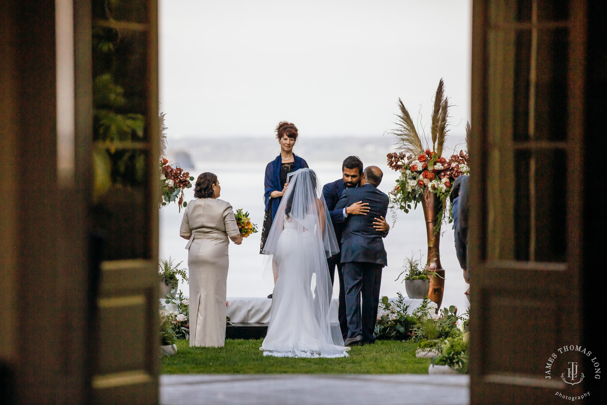 Bloedel Reserve Bainbridge Island wedding by Seattle wedding photographer James Thomas Long Photography