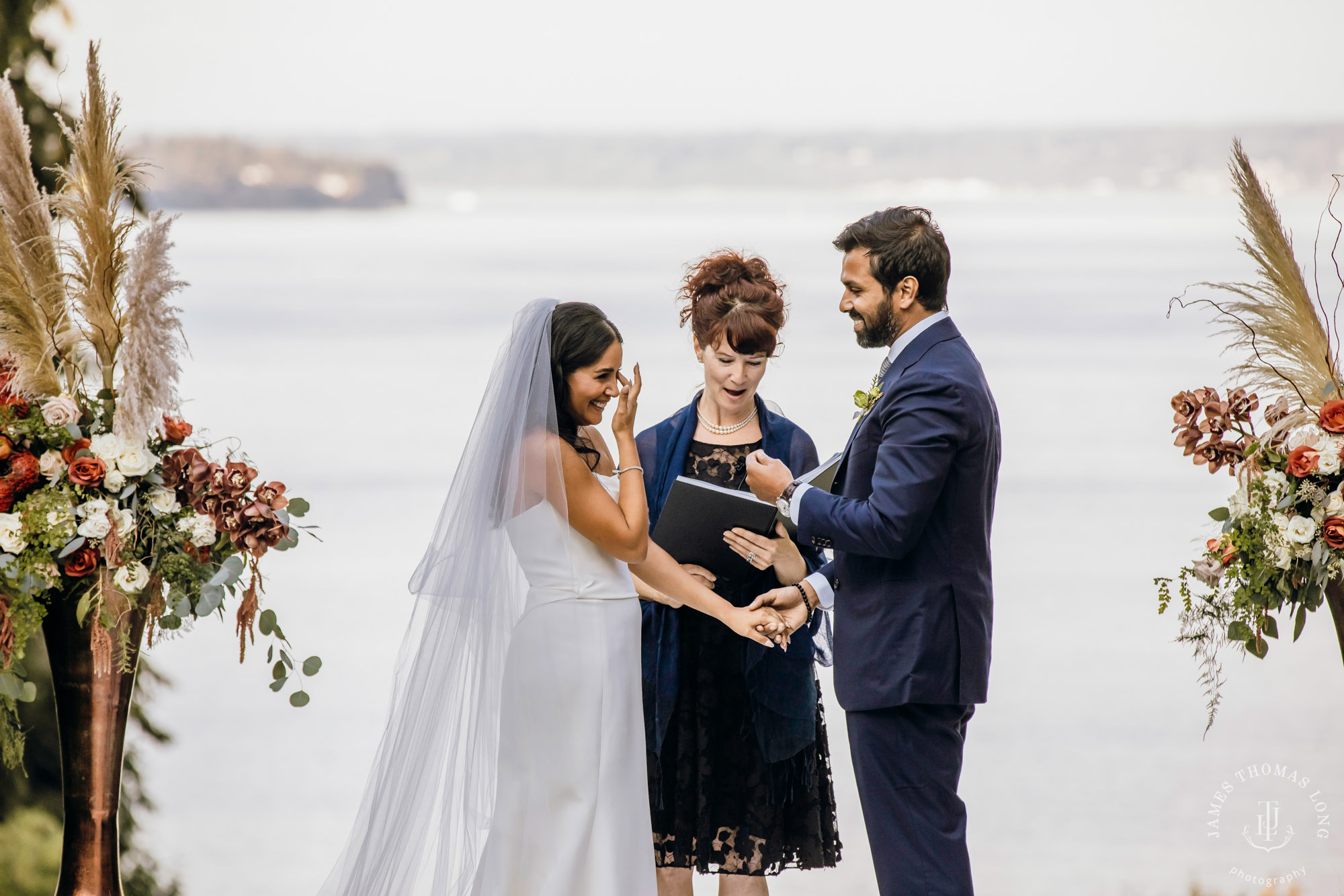 Bloedel Reserve Bainbridge Island wedding by Seattle wedding photographer James Thomas Long Photography