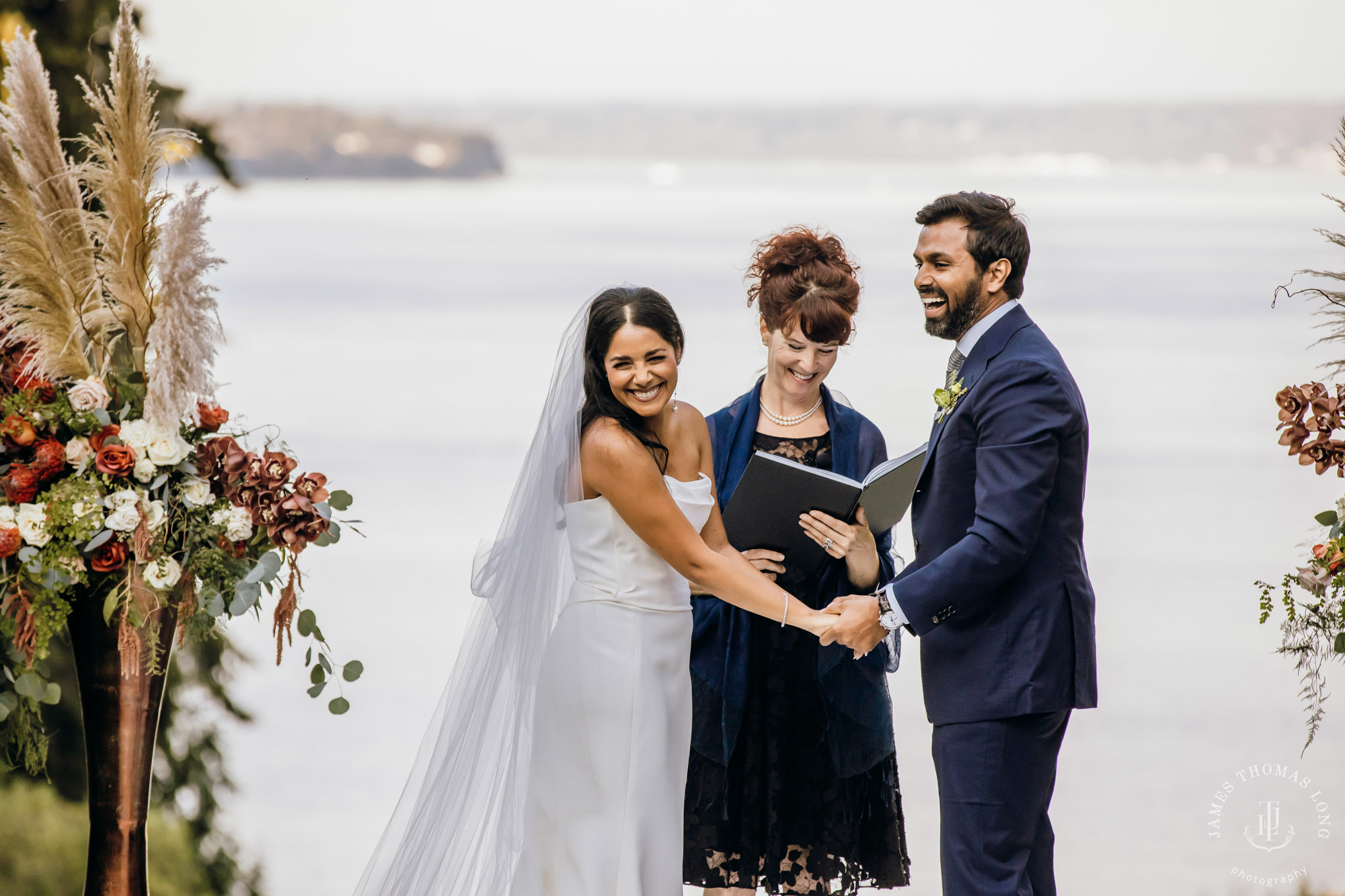 Bloedel Reserve Bainbridge Island wedding by Seattle wedding photographer James Thomas Long Photography