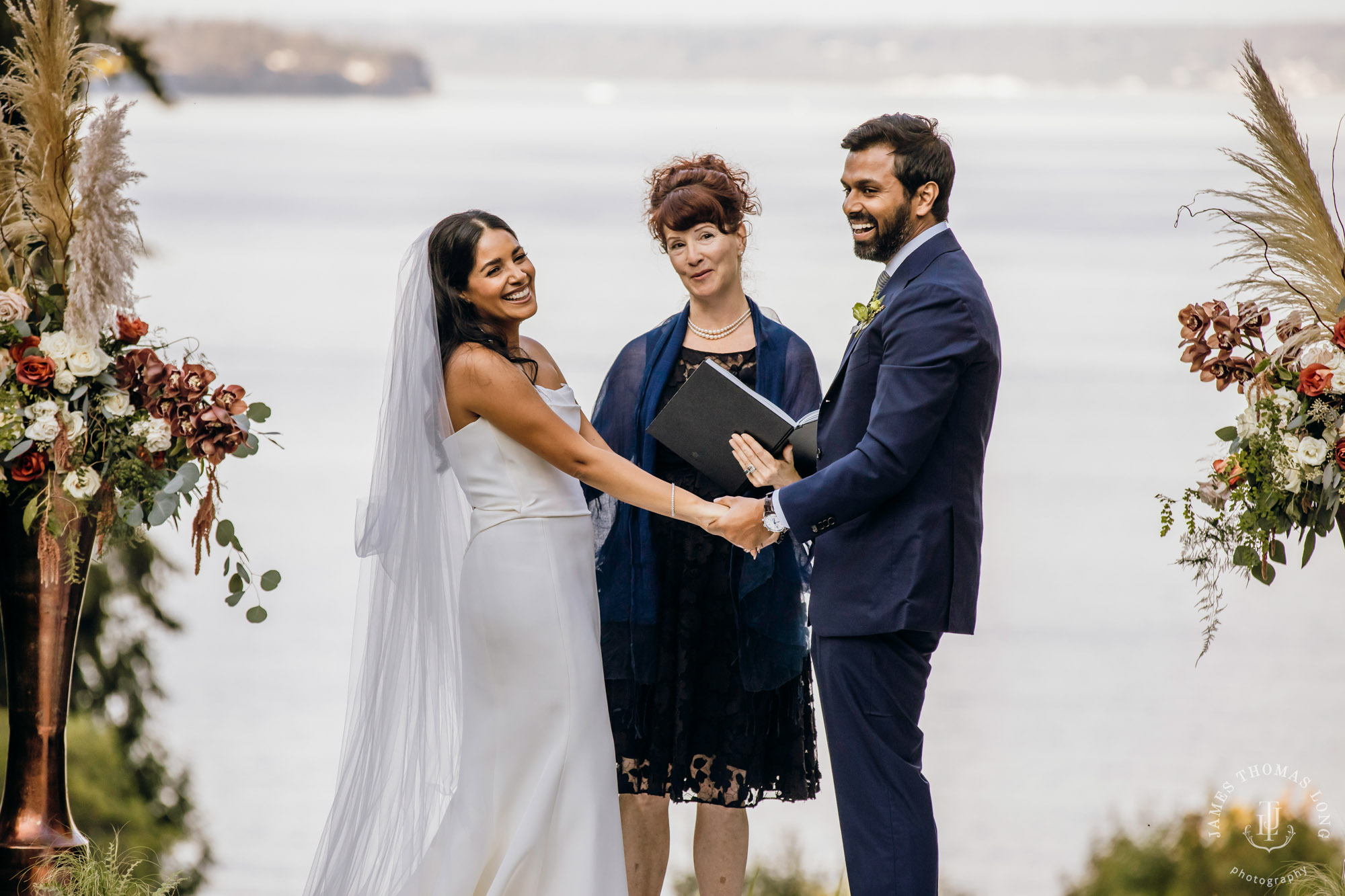 Bloedel Reserve Bainbridge Island wedding by Seattle wedding photographer James Thomas Long Photography