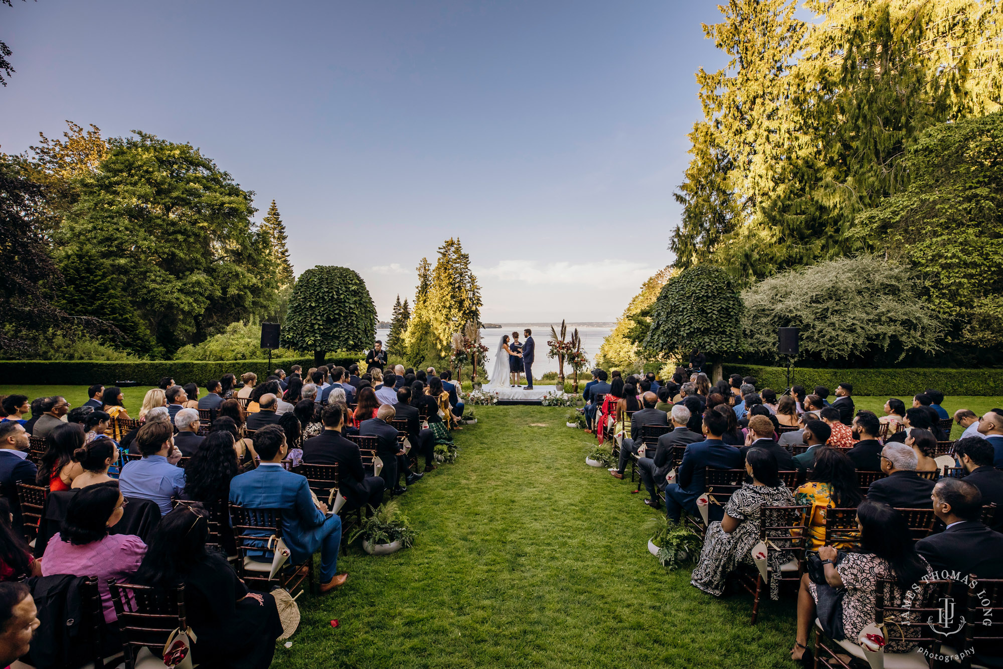 Bloedel Reserve Bainbridge Island wedding by Seattle wedding photographer James Thomas Long Photography