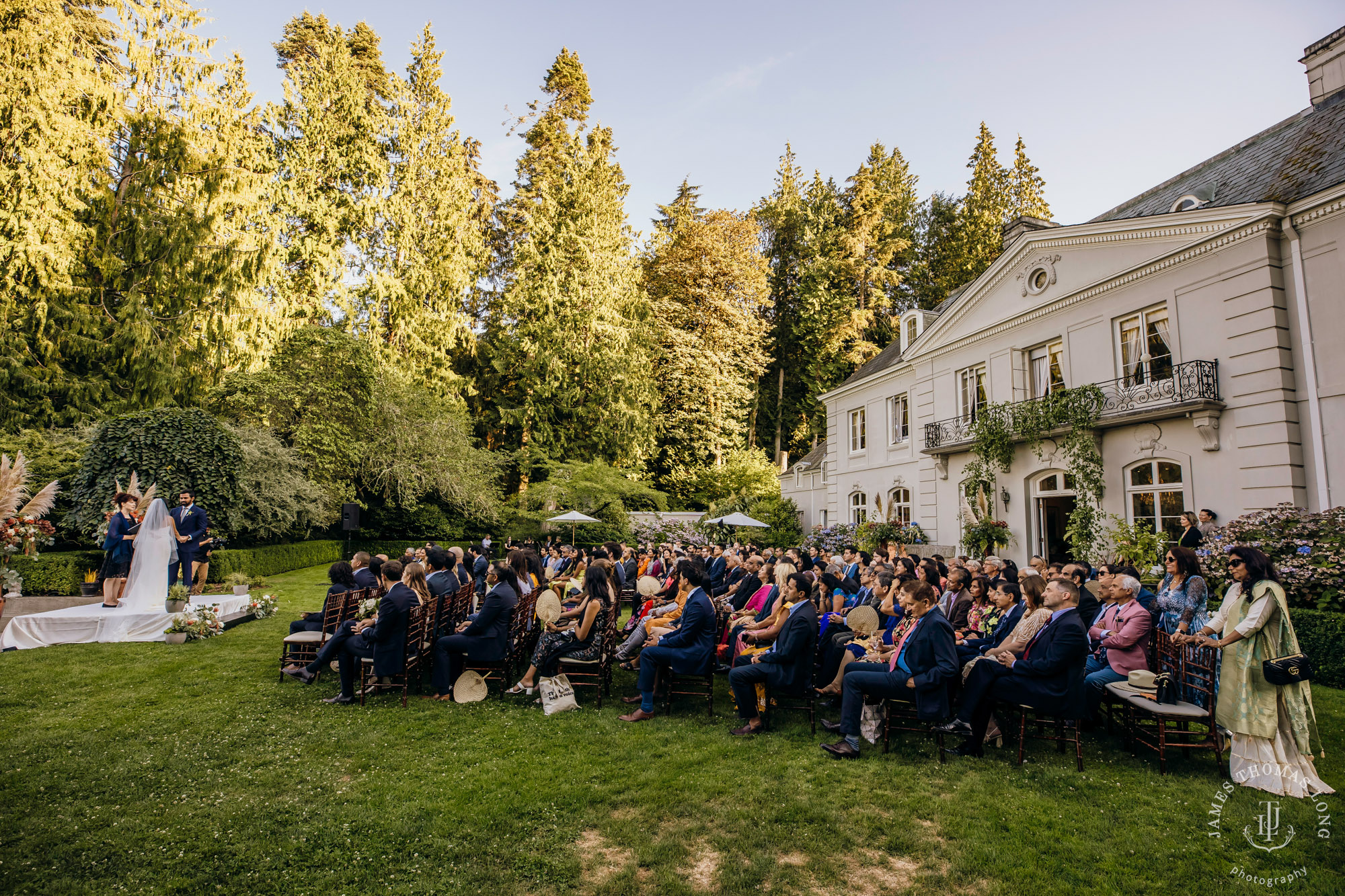 Bloedel Reserve Bainbridge Island wedding by Seattle wedding photographer James Thomas Long Photography