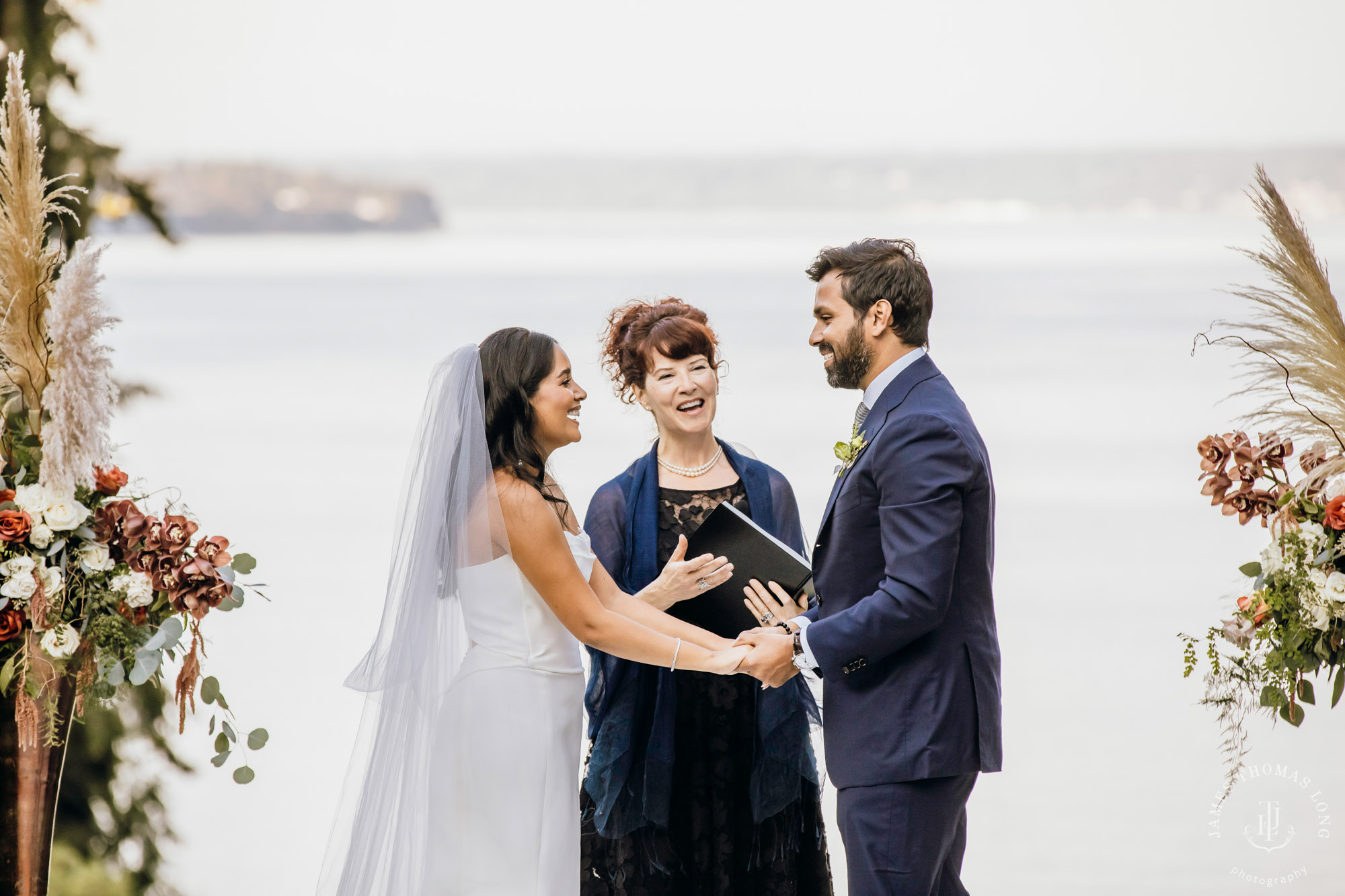 Bloedel Reserve Bainbridge Island wedding by Seattle wedding photographer James Thomas Long Photography