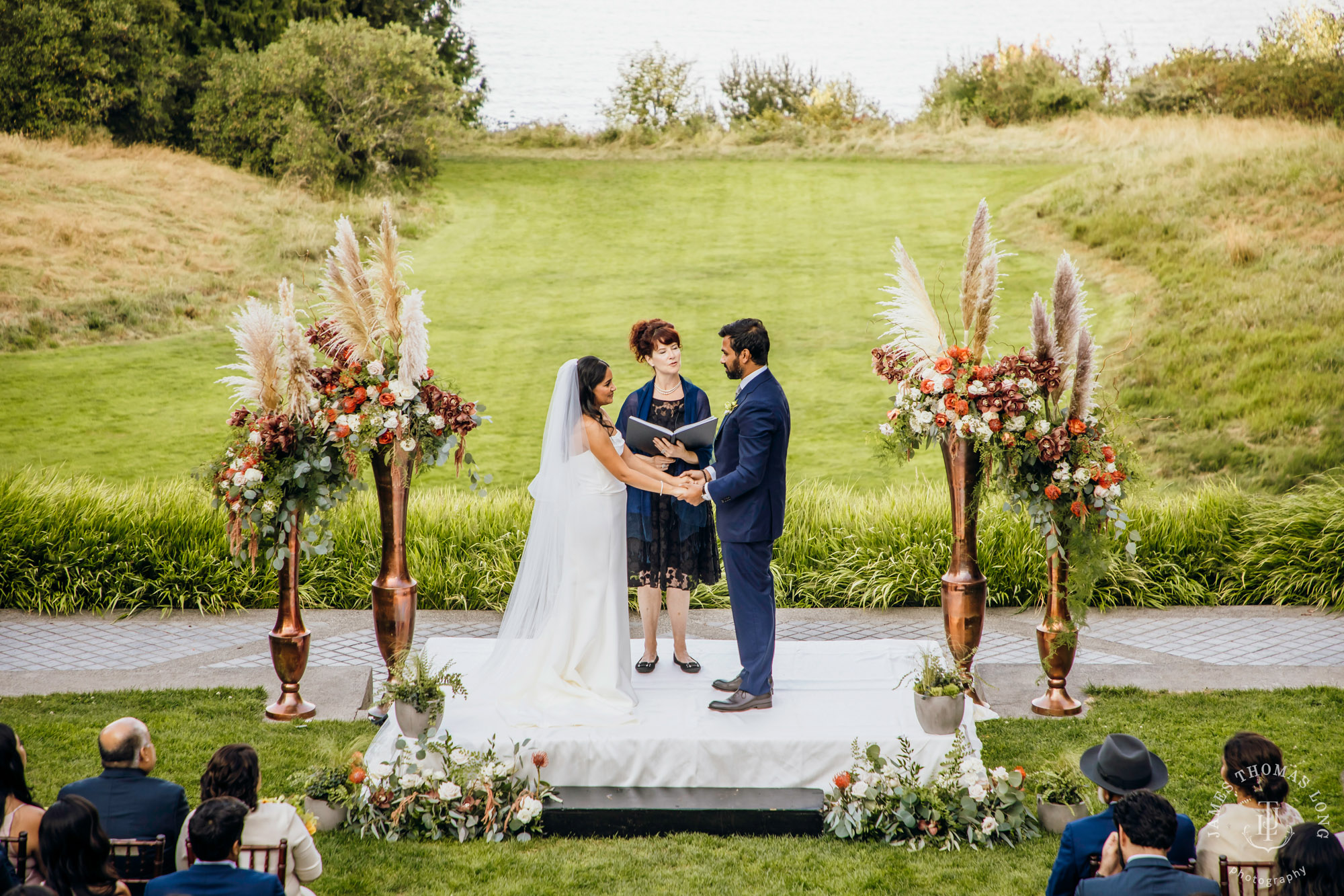 Bloedel Reserve Bainbridge Island wedding by Seattle wedding photographer James Thomas Long Photography