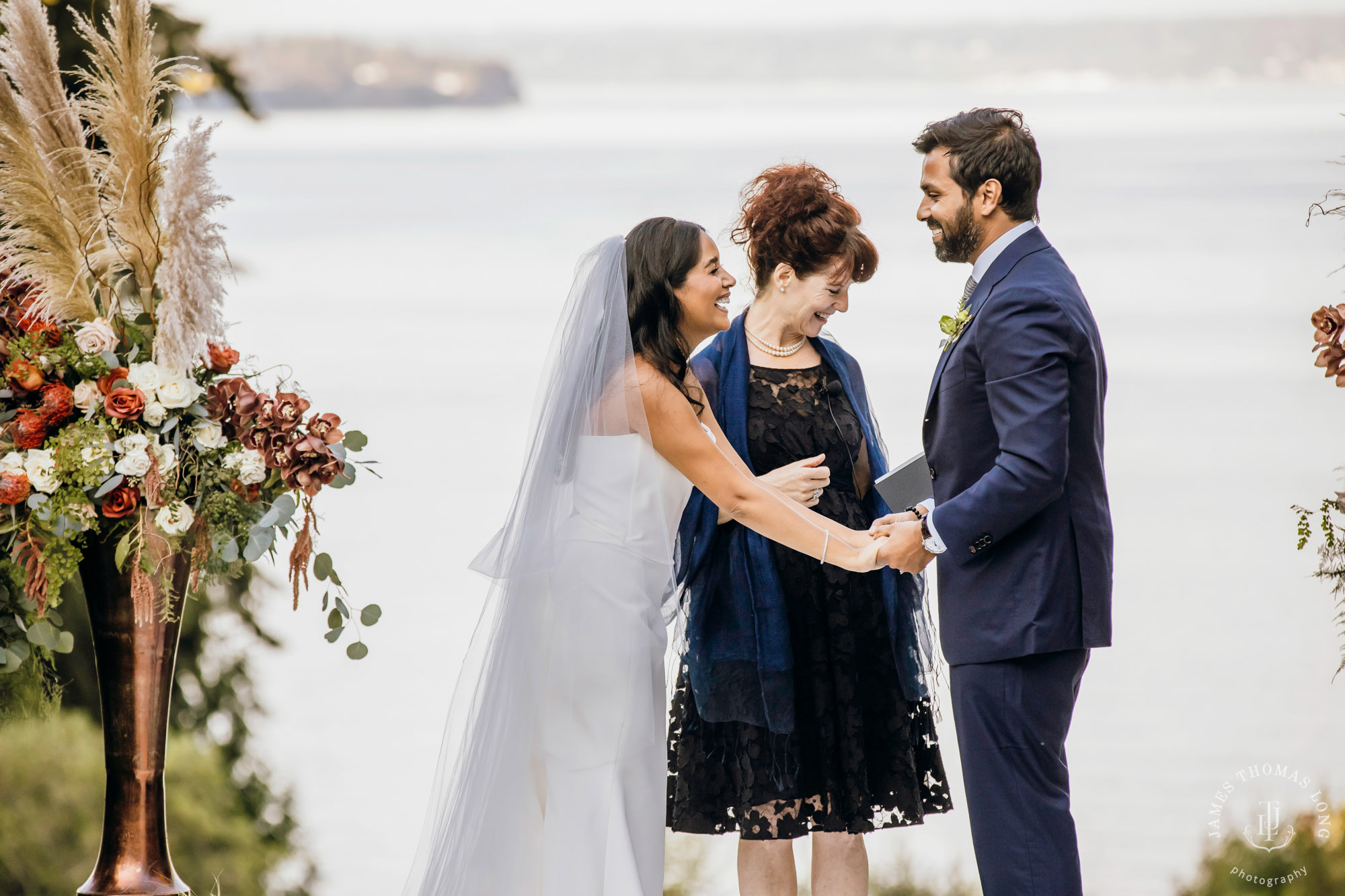 Bloedel Reserve Bainbridge Island wedding by Seattle wedding photographer James Thomas Long Photography