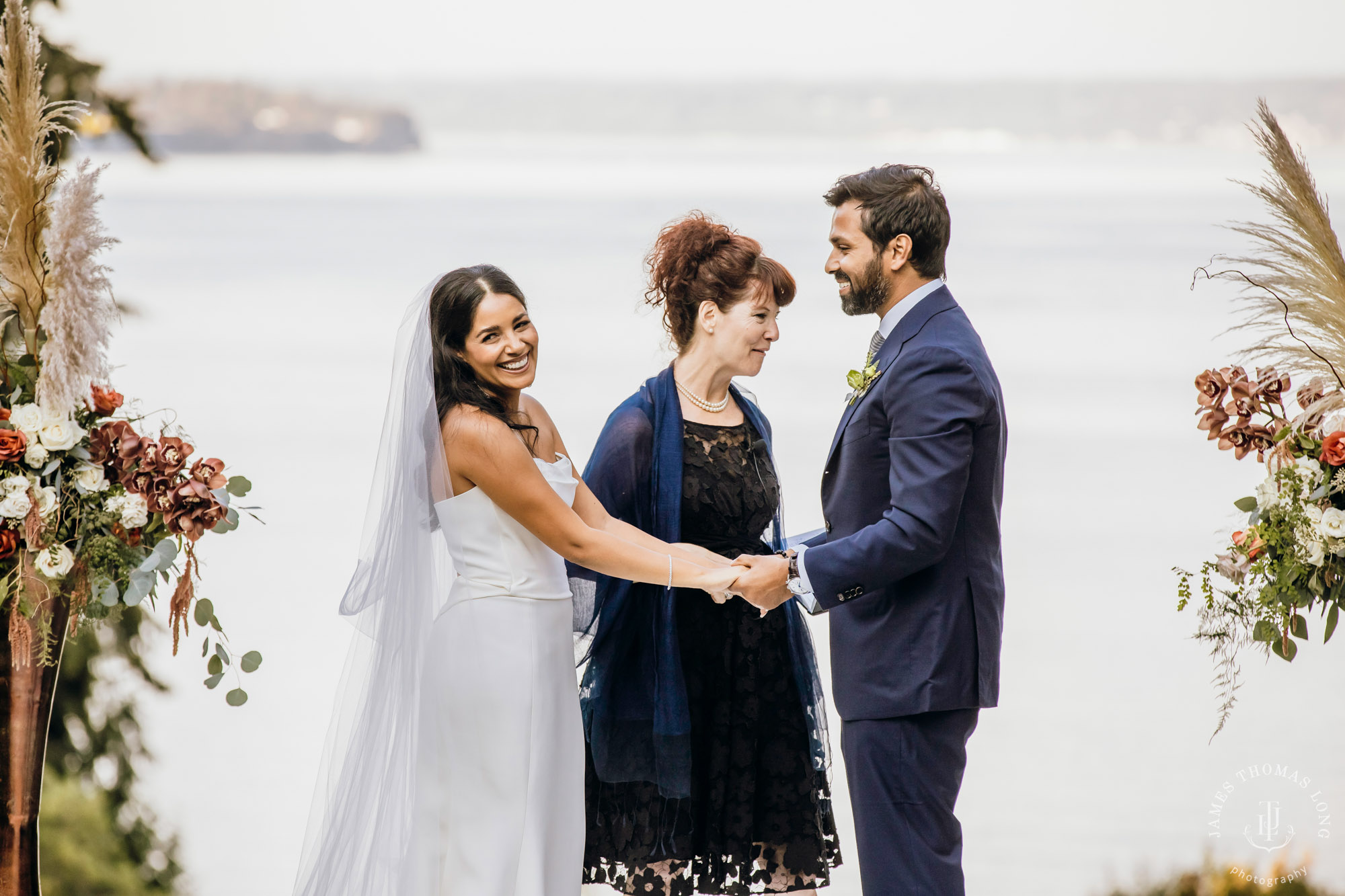 Bloedel Reserve Bainbridge Island wedding by Seattle wedding photographer James Thomas Long Photography