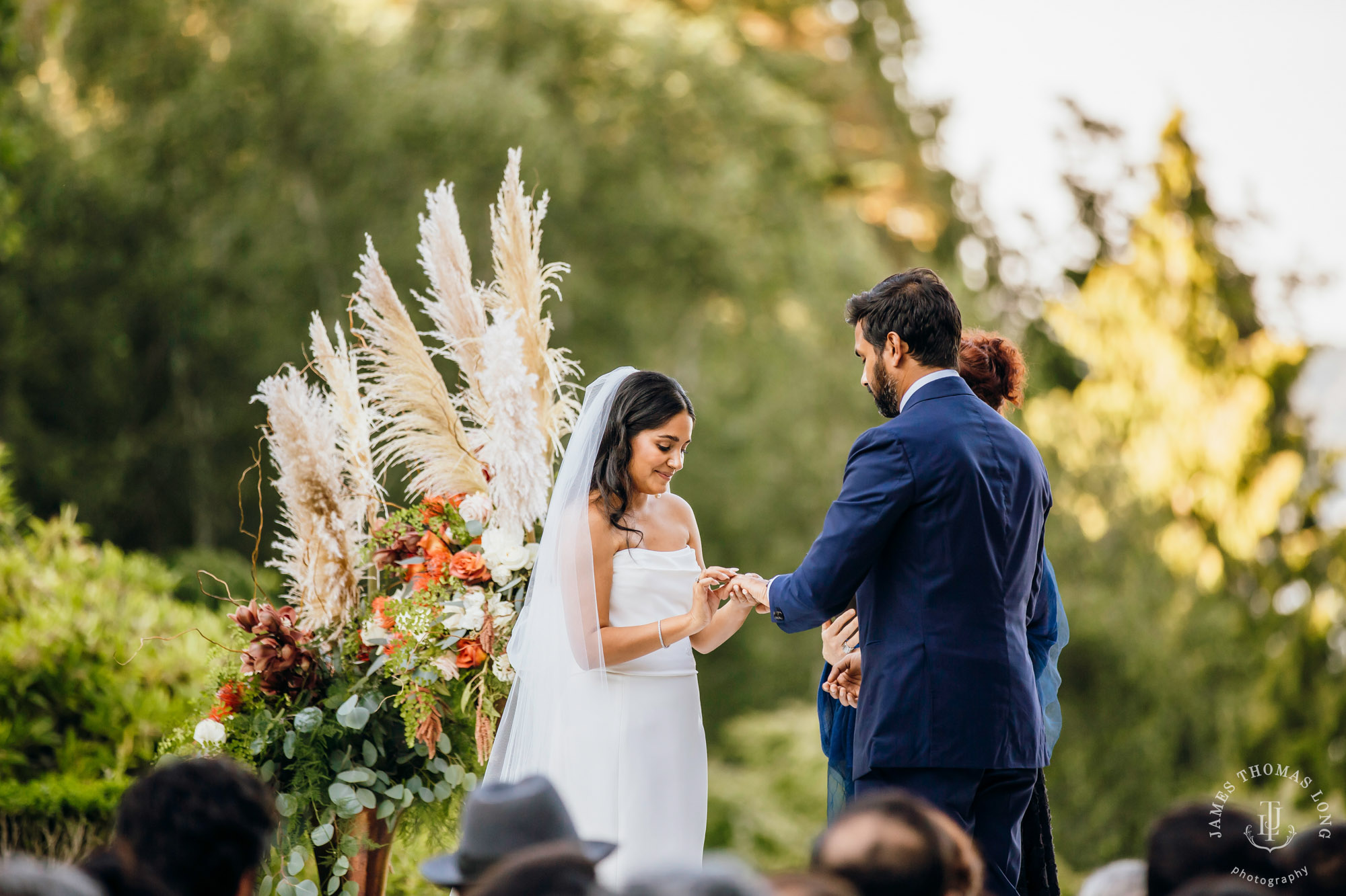 Bloedel Reserve Bainbridge Island wedding by Seattle wedding photographer James Thomas Long Photography