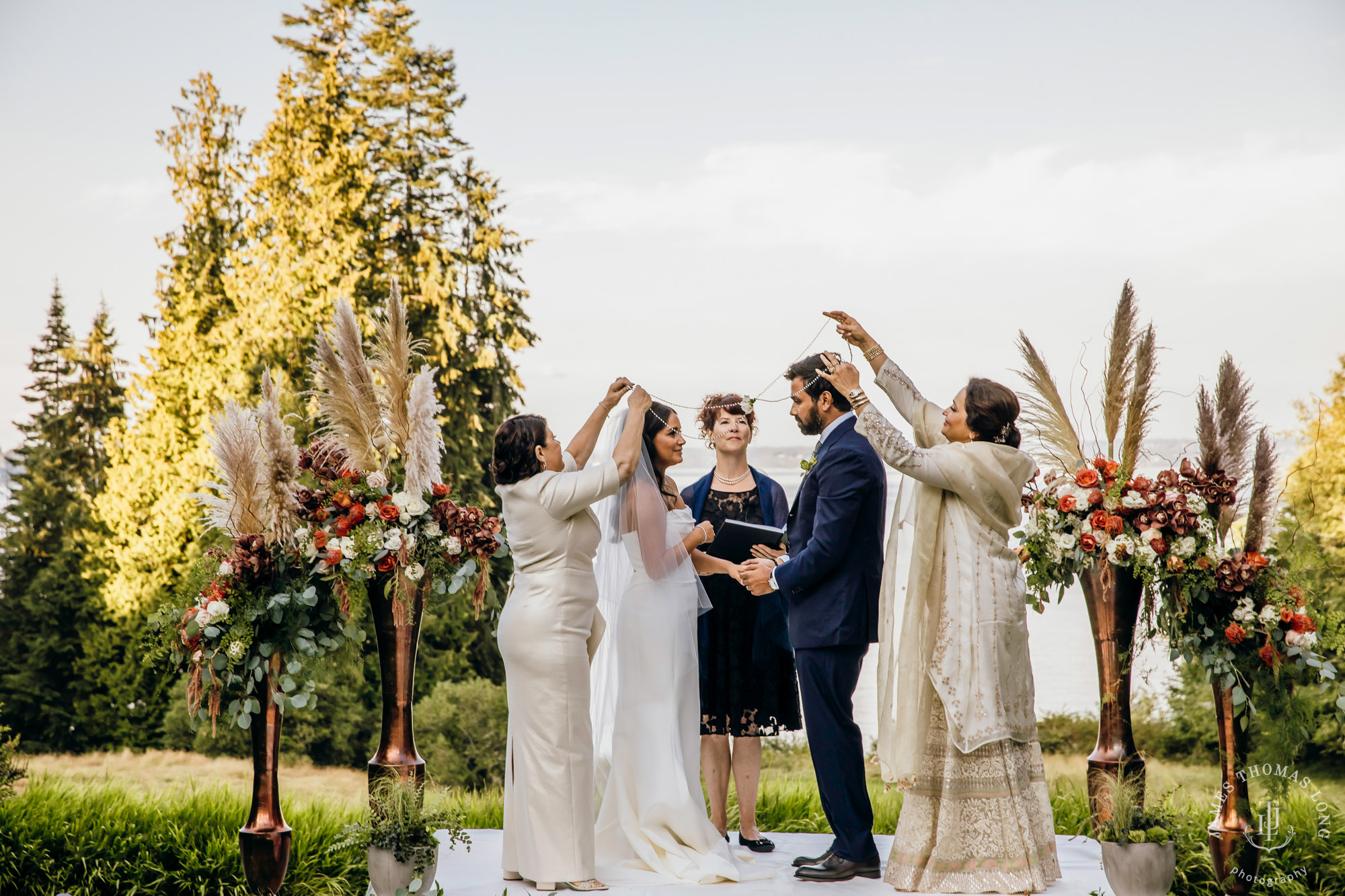 Bloedel Reserve Bainbridge Island wedding by Seattle wedding photographer James Thomas Long Photography