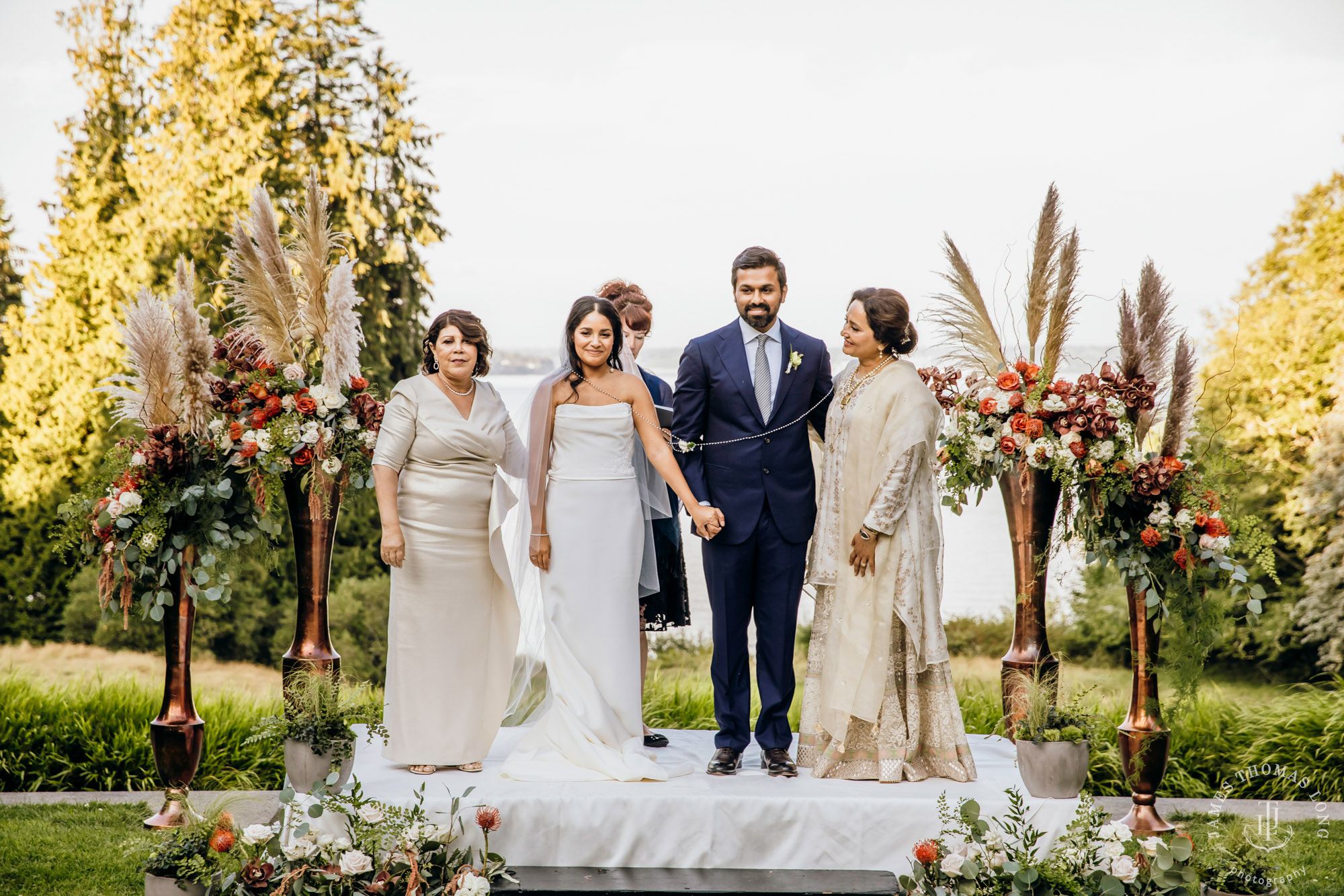 Bloedel Reserve Bainbridge Island wedding by Seattle wedding photographer James Thomas Long Photography