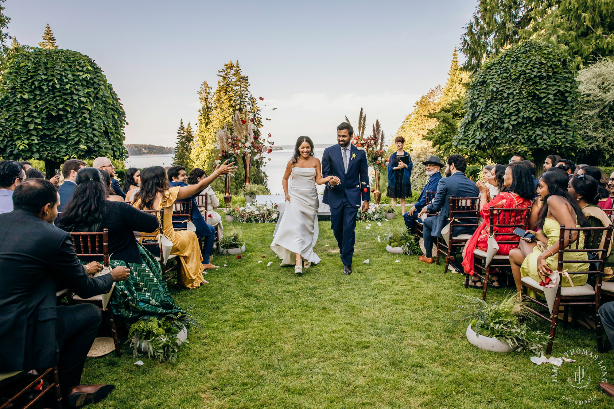 Bloedel Reserve Bainbridge Island wedding by Seattle wedding photographer James Thomas Long Photography