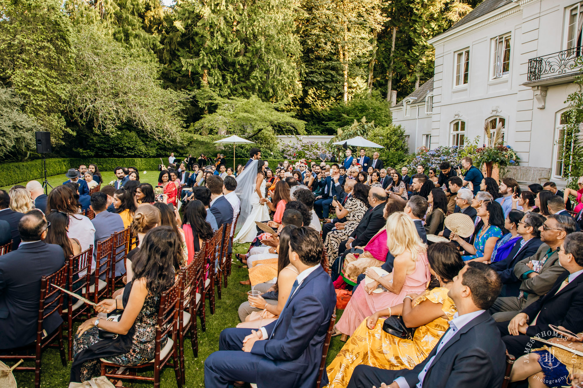 Bloedel Reserve Bainbridge Island wedding by Seattle wedding photographer James Thomas Long Photography