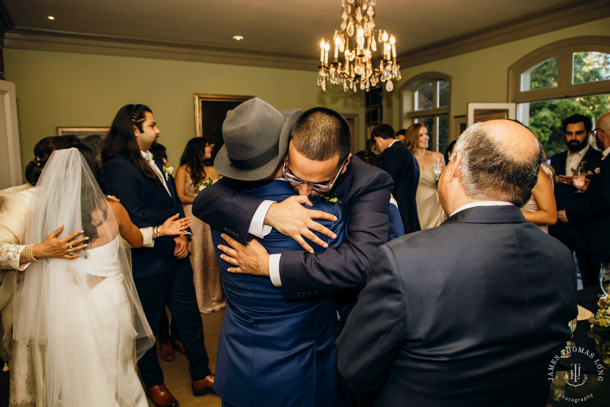 Bloedel Reserve Bainbridge Island wedding by Seattle wedding photographer James Thomas Long Photography