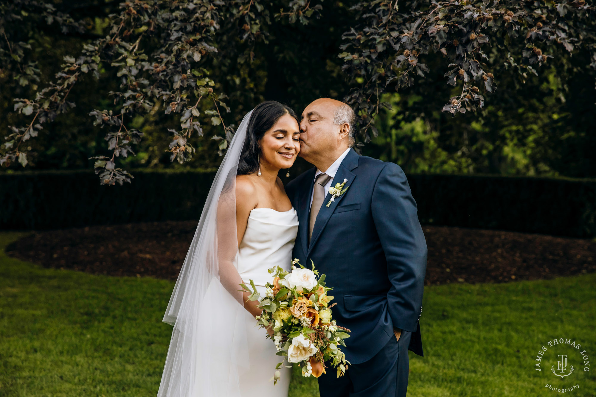 Bloedel Reserve Bainbridge Island wedding by Seattle wedding photographer James Thomas Long Photography