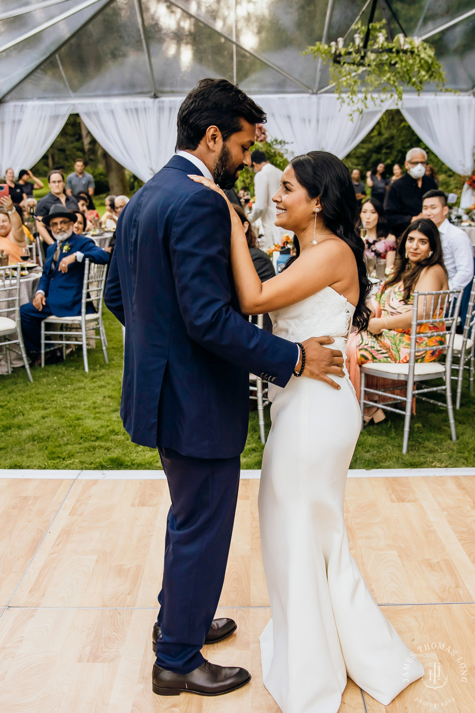 Bloedel Reserve Bainbridge Island wedding by Seattle wedding photographer James Thomas Long Photography