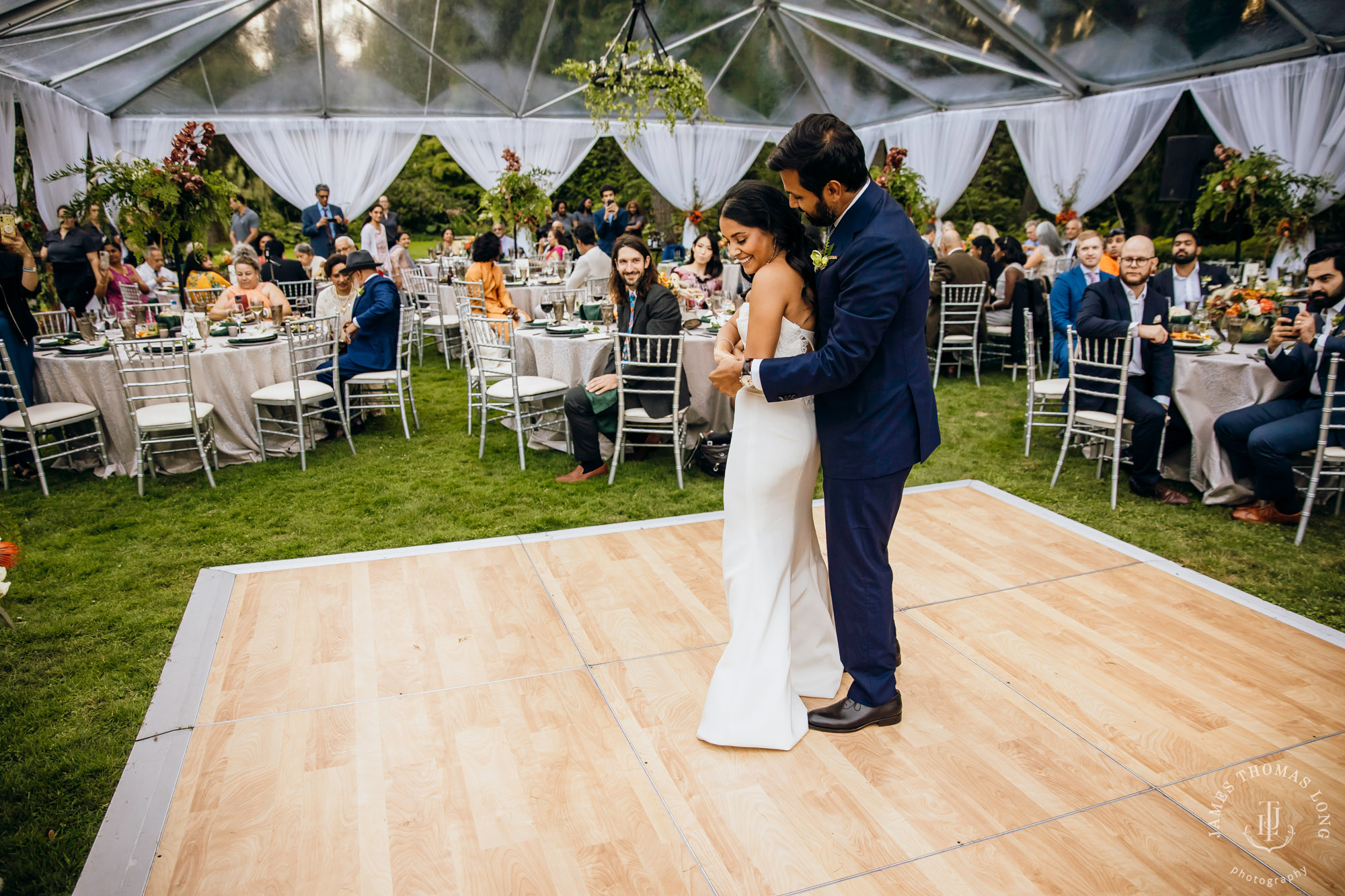 Bloedel Reserve Bainbridge Island wedding by Seattle wedding photographer James Thomas Long Photography