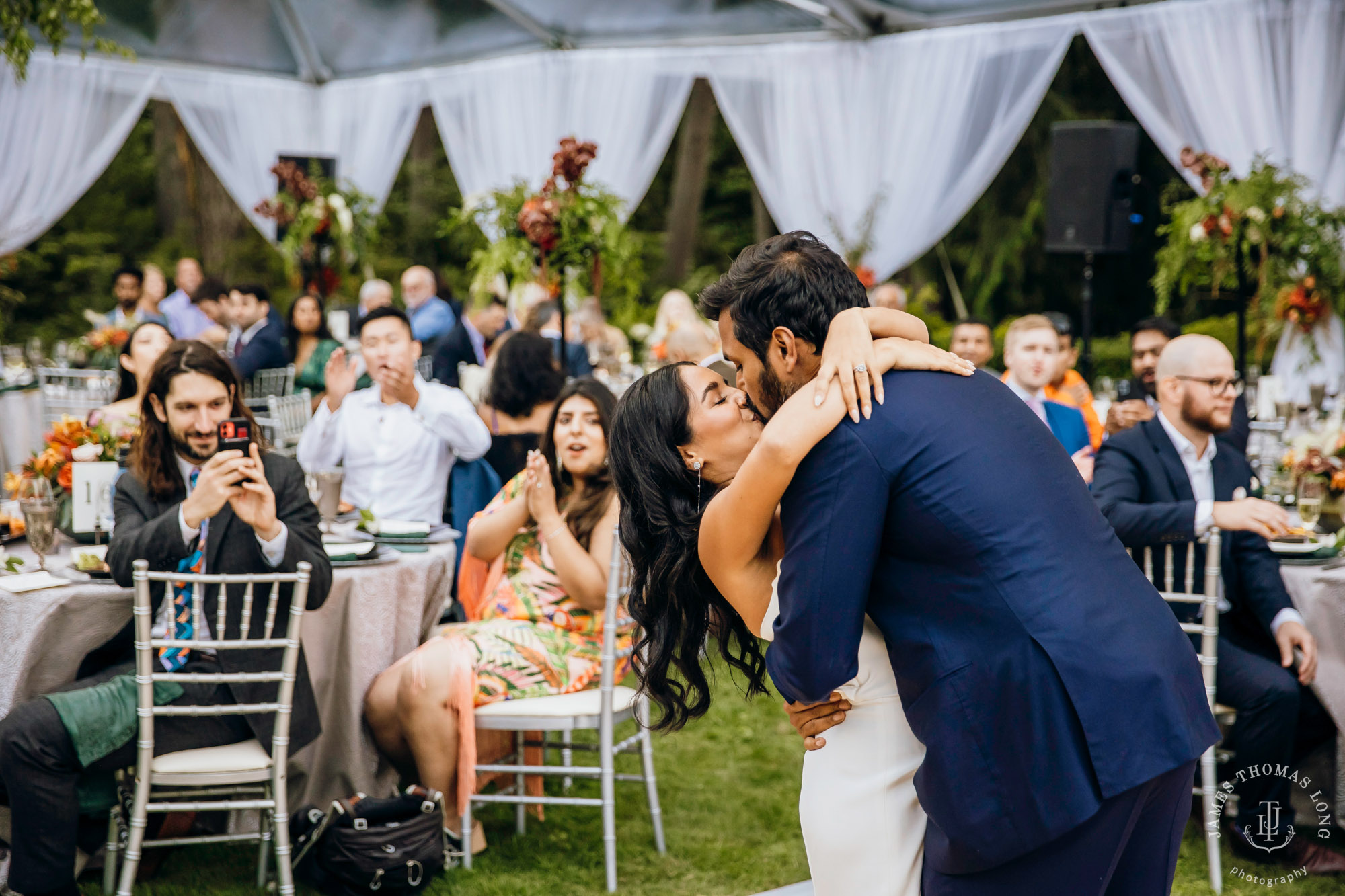 Bloedel Reserve Bainbridge Island wedding by Seattle wedding photographer James Thomas Long Photography