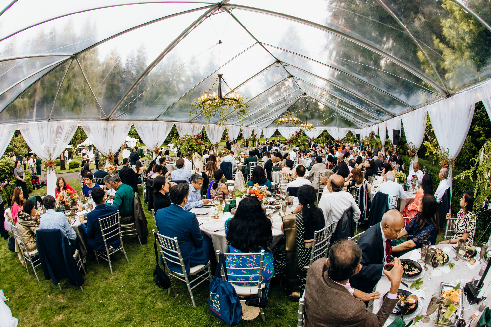 Bloedel Reserve Bainbridge Island wedding by Seattle wedding photographer James Thomas Long Photography