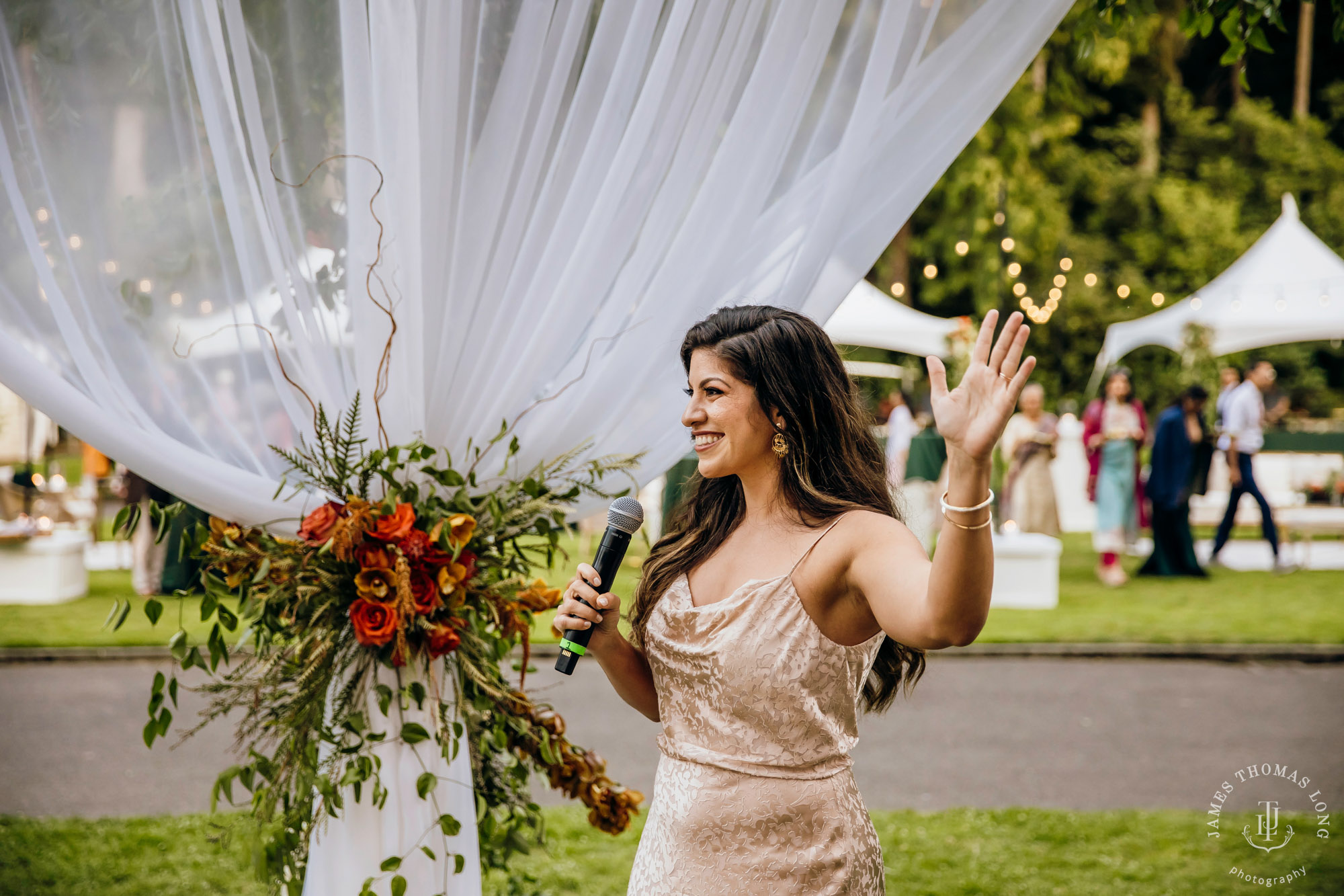 Bloedel Reserve Bainbridge Island wedding by Seattle wedding photographer James Thomas Long Photography