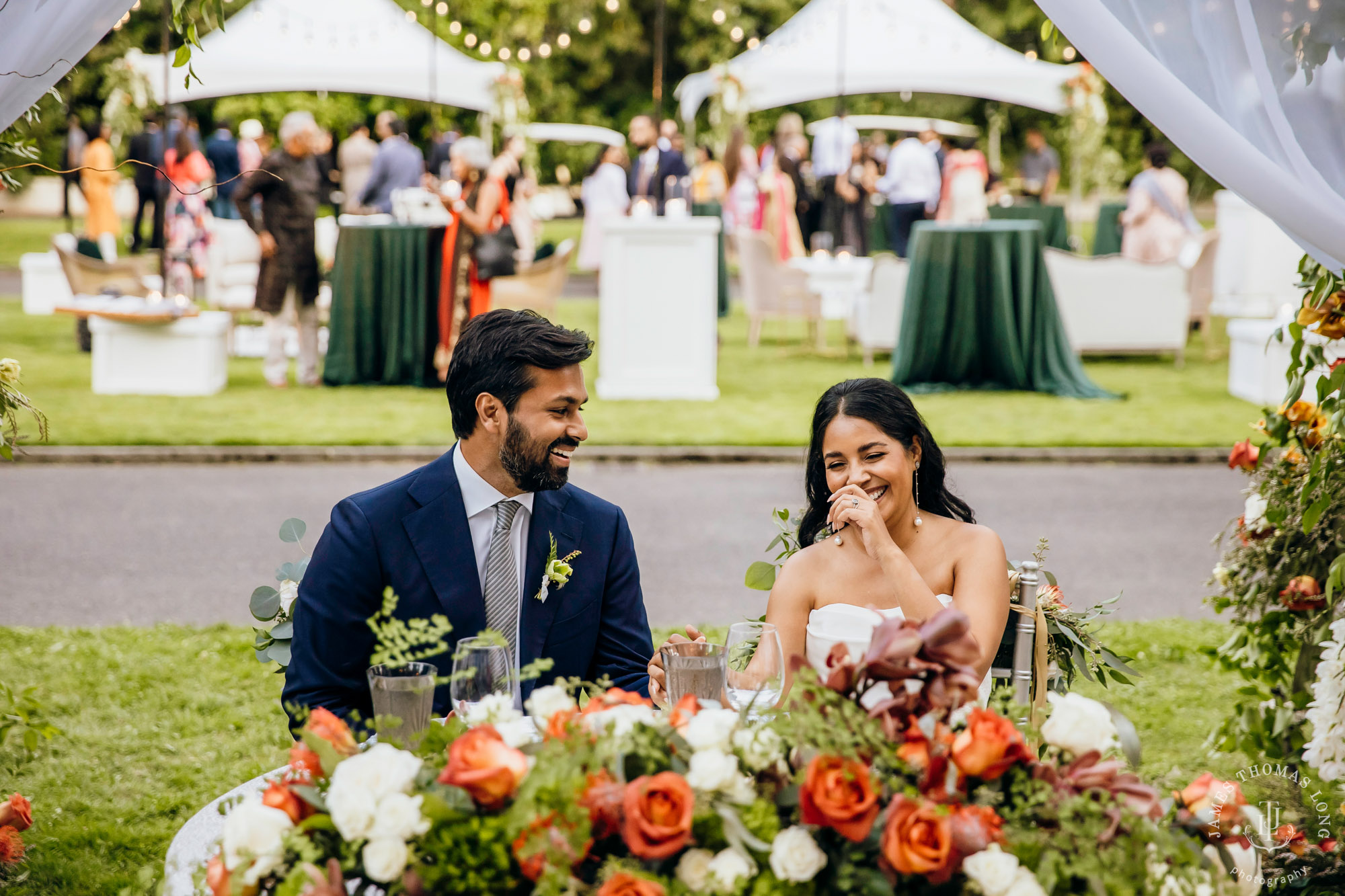 Bloedel Reserve Bainbridge Island wedding by Seattle wedding photographer James Thomas Long Photography