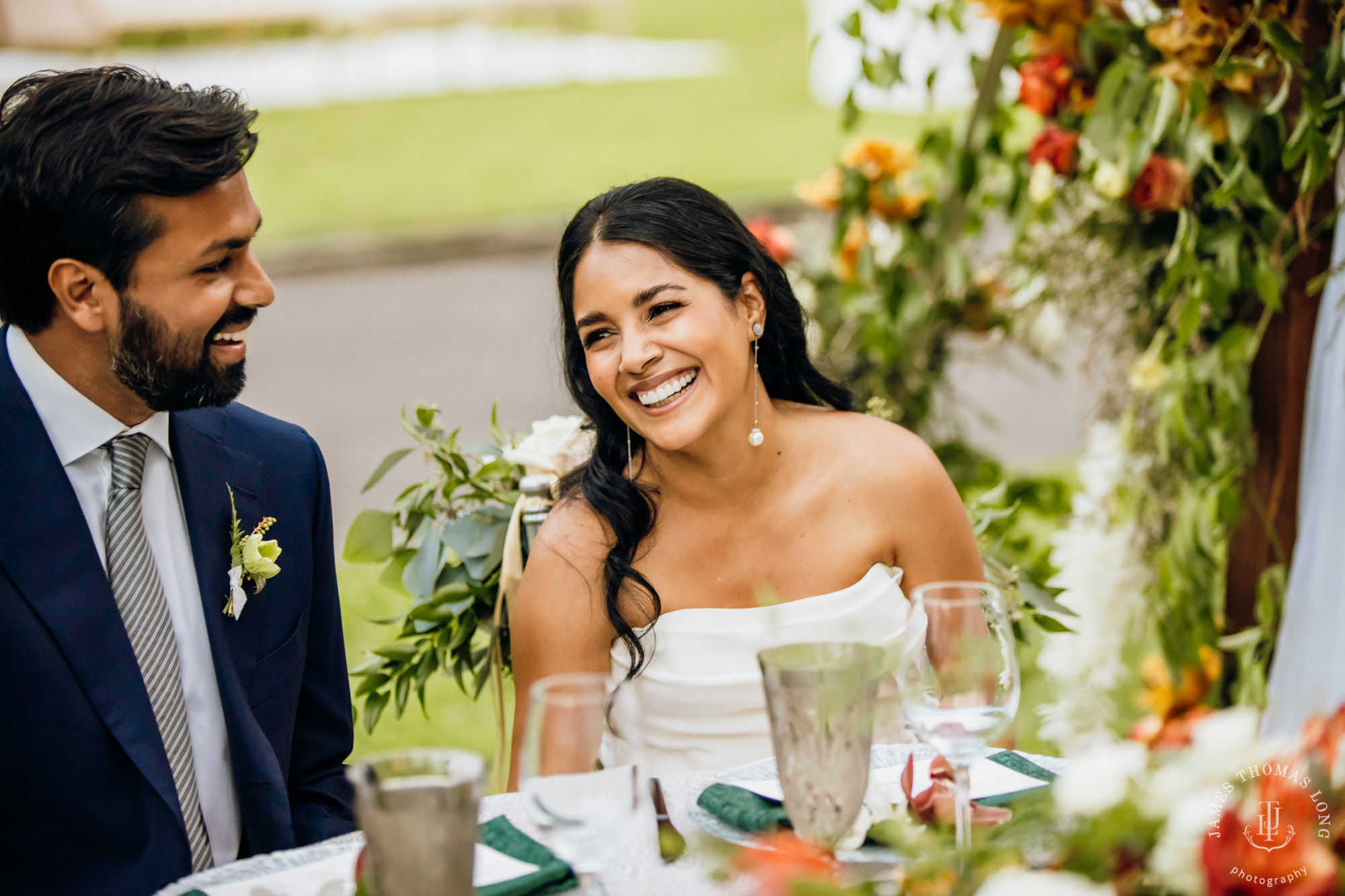 Bloedel Reserve Bainbridge Island wedding by Seattle wedding photographer James Thomas Long Photography