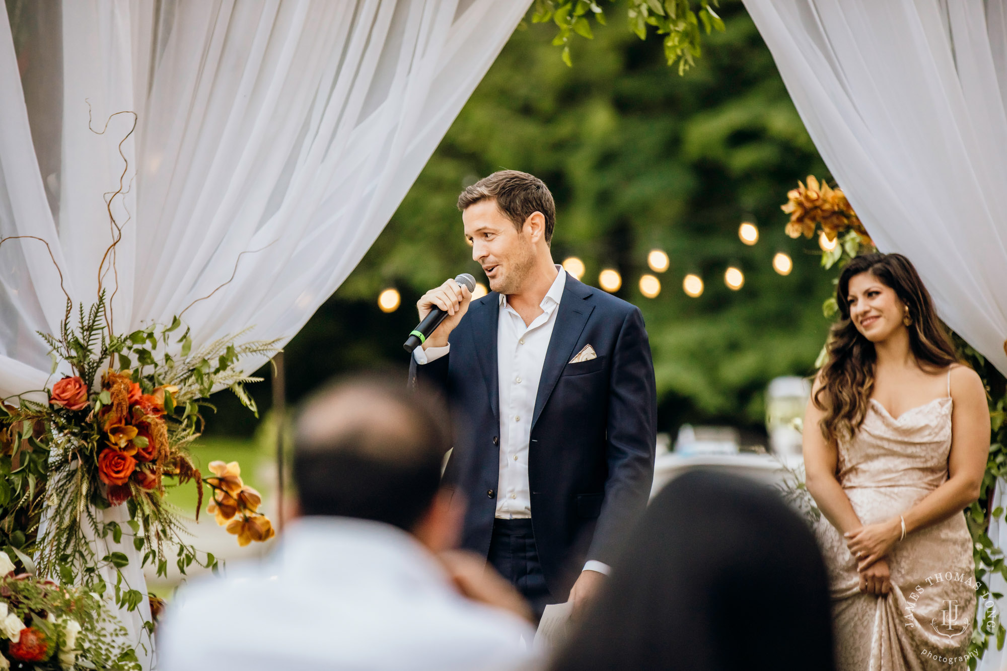 Bloedel Reserve Bainbridge Island wedding by Seattle wedding photographer James Thomas Long Photography