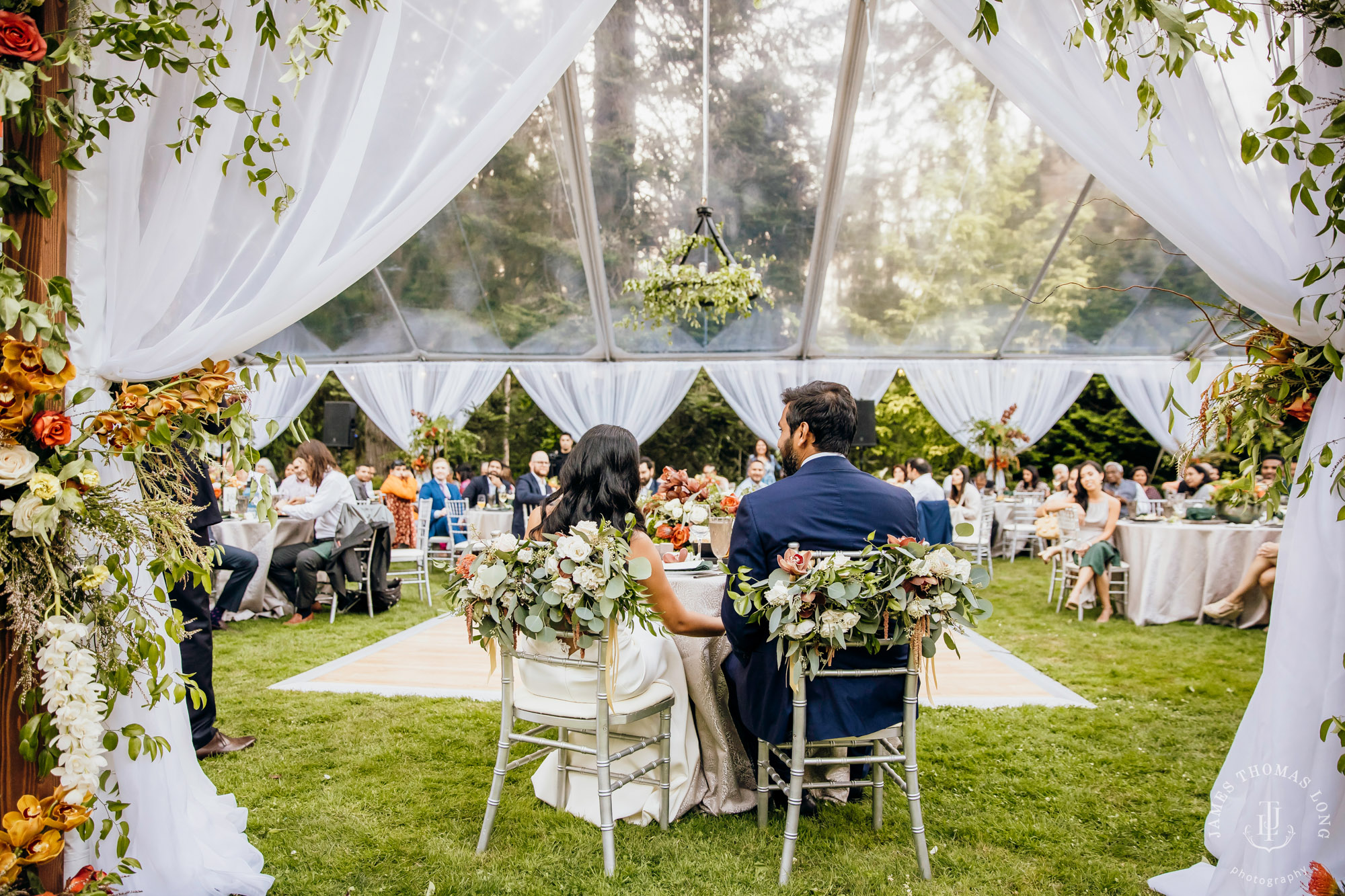 Bloedel Reserve Bainbridge Island wedding by Seattle wedding photographer James Thomas Long Photography