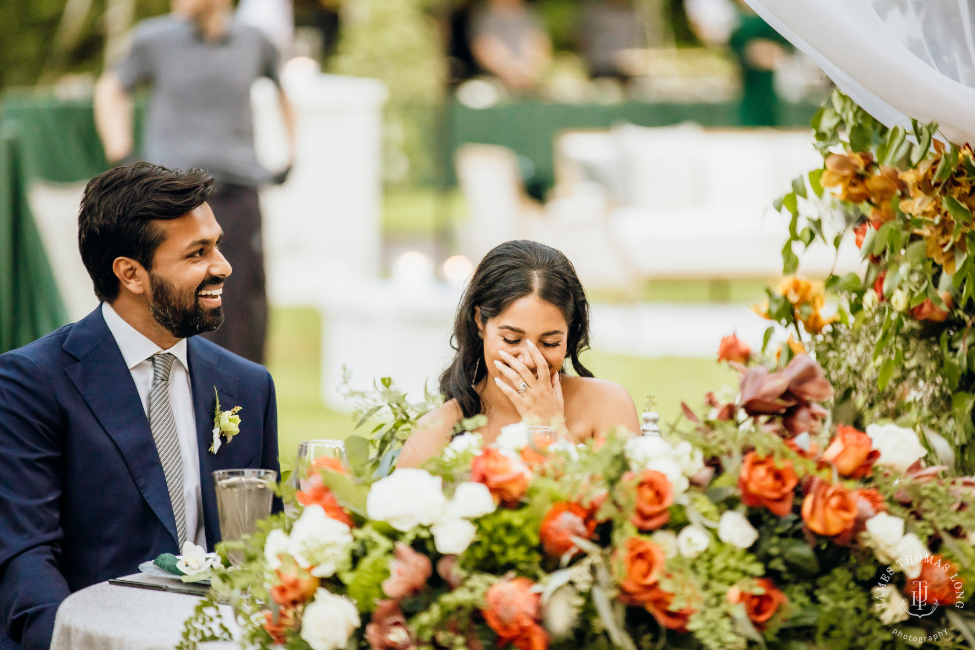 Bloedel Reserve Bainbridge Island wedding by Seattle wedding photographer James Thomas Long Photography